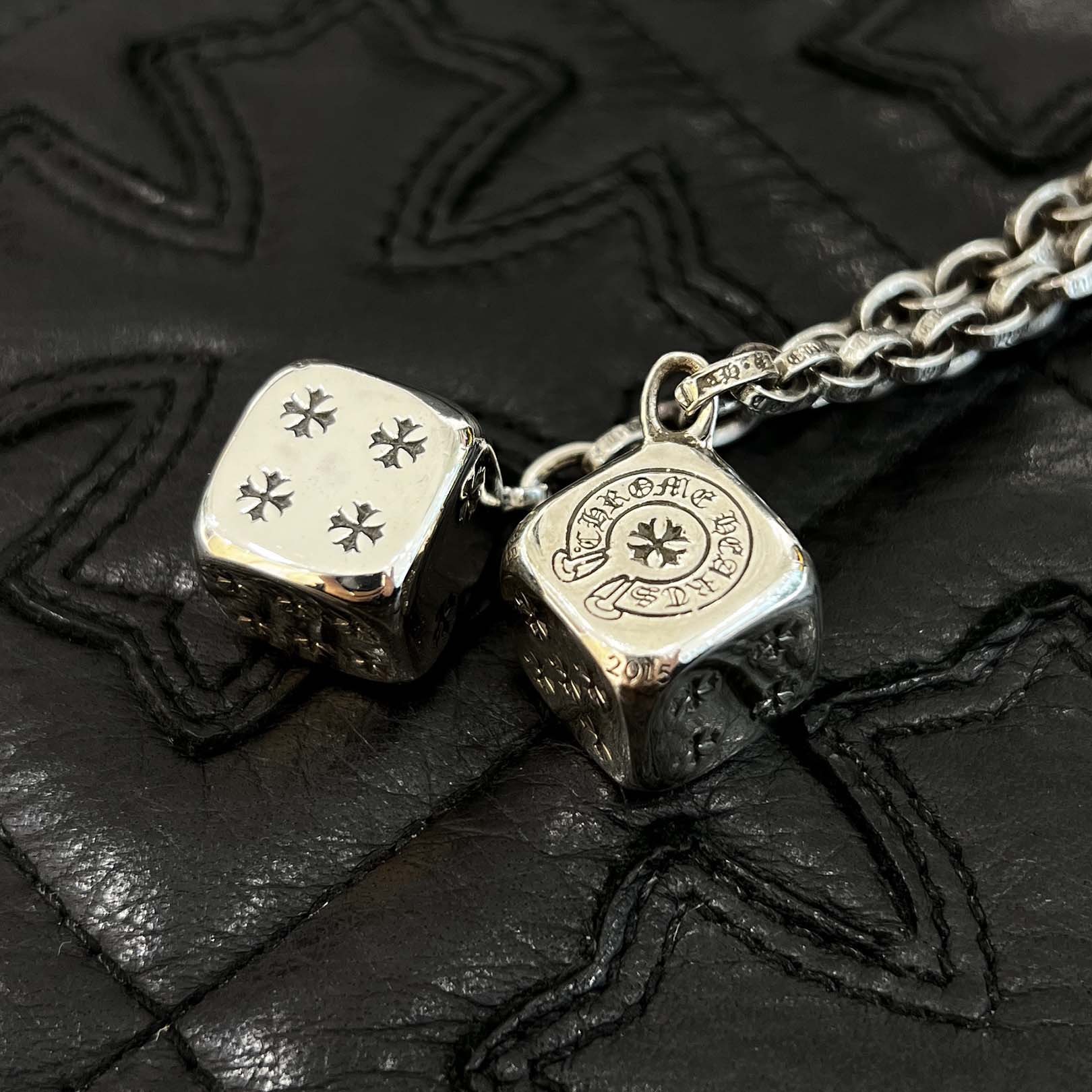 クロムハーツ　ダブルダイス CHROME HEARTS クロムハーツ DICE DBL ダブルダイス キー