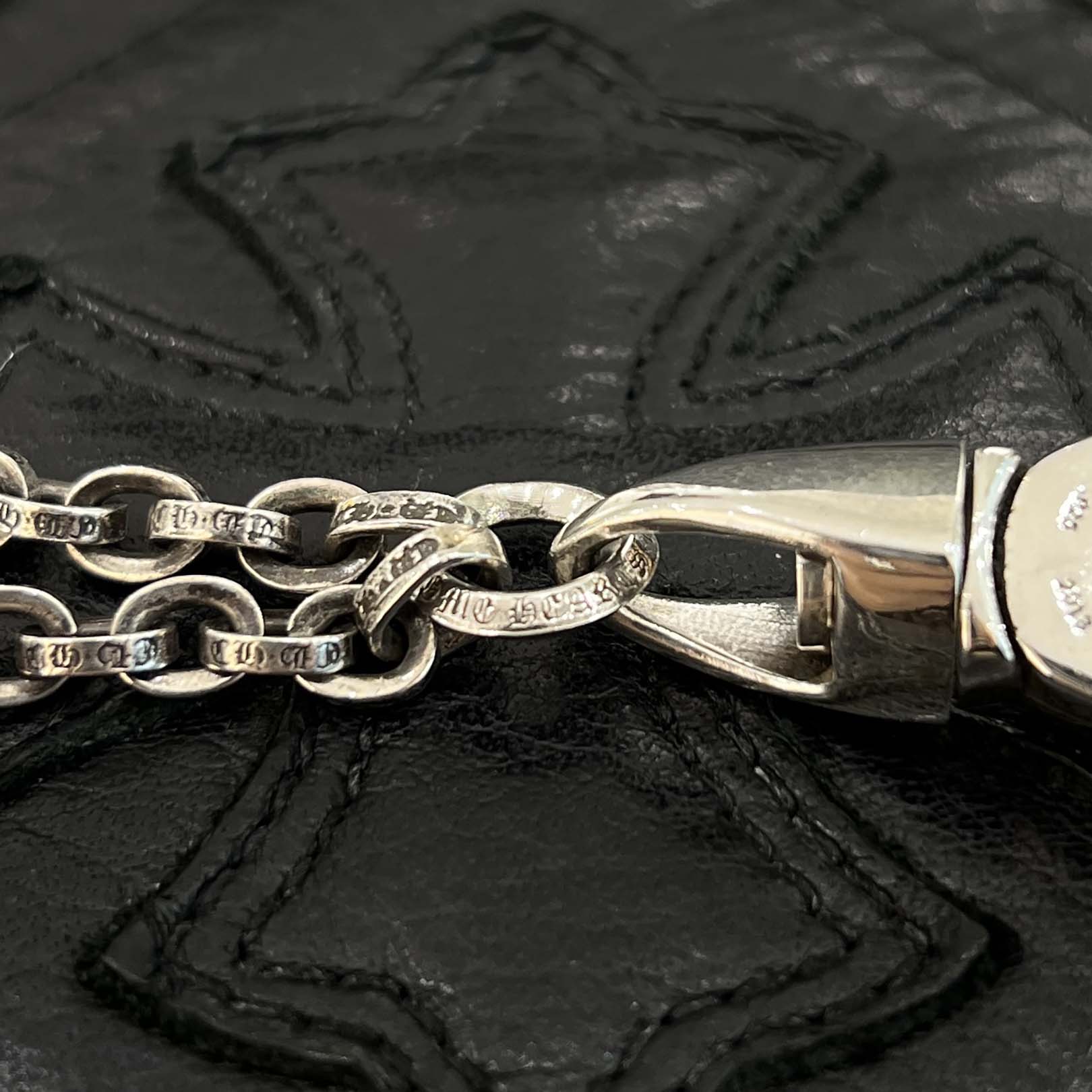 CHROME HEARTS Double Dice Key Chain クロムハーツ ダブルダイス キーチェーン