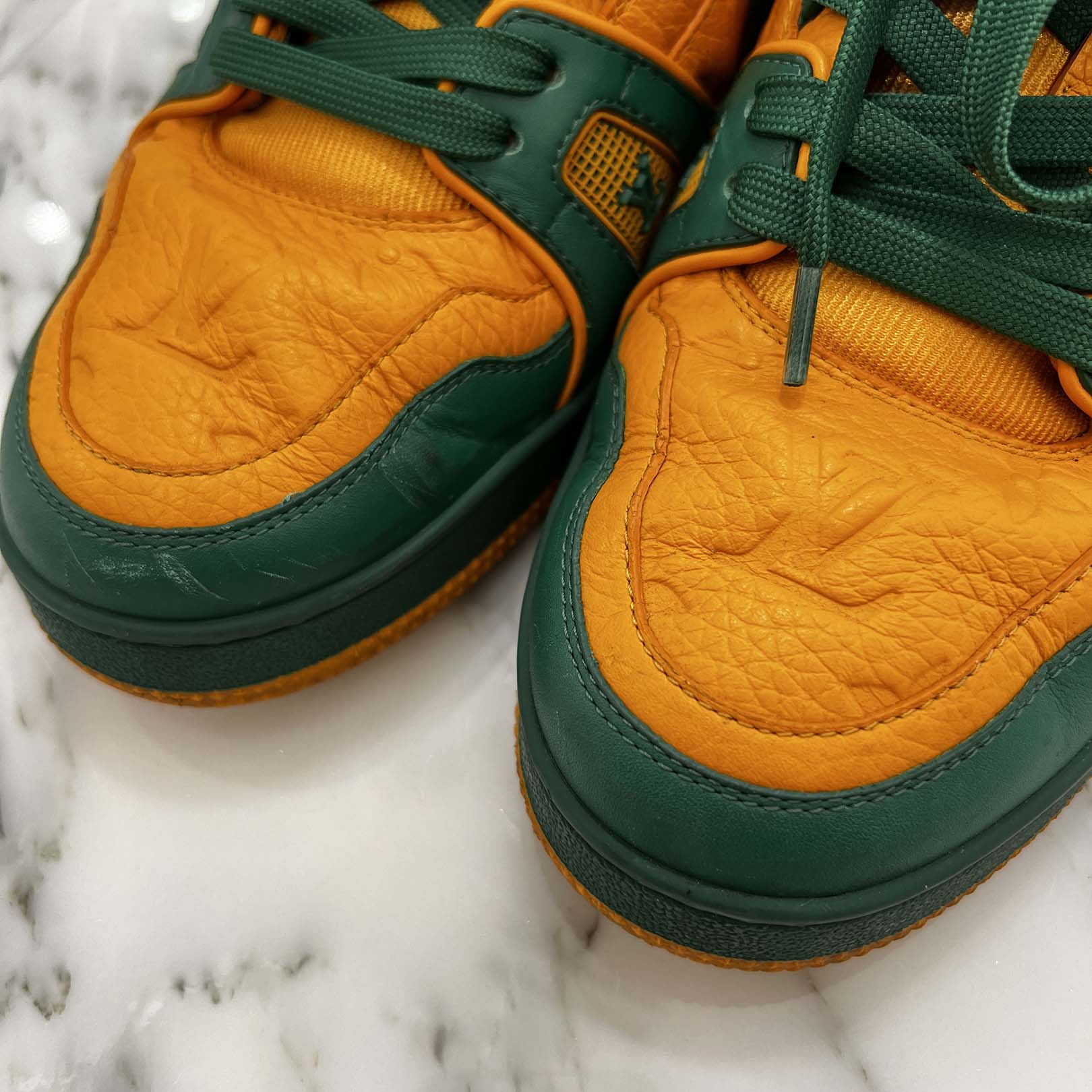 LOUIS VUITTON Monogram LV Trainer Sneakers VL0211 Size 8(約26.5cm) ルイヴィトン モノグラム LVトレーナー スニーカー 8(約26.5cm)