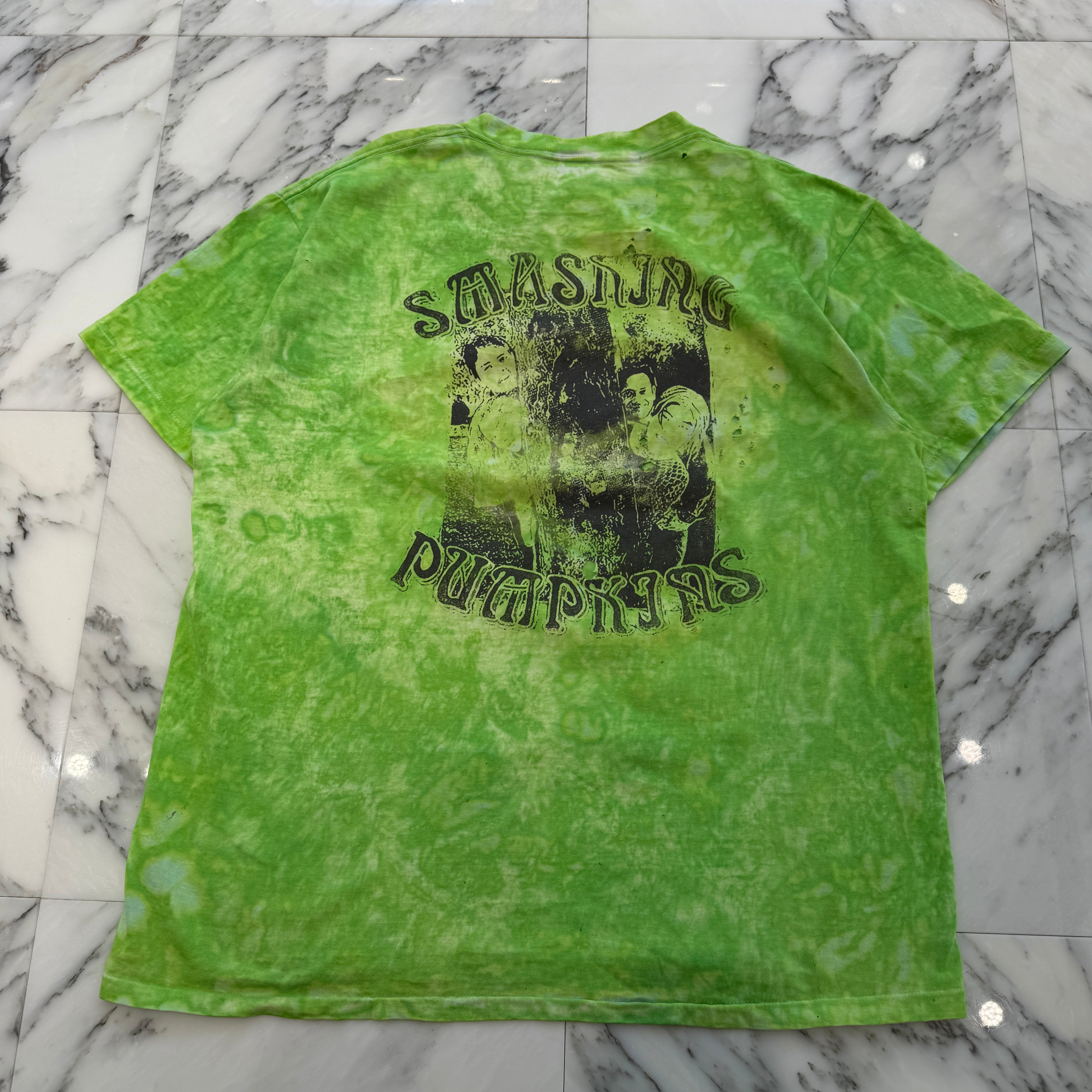 Vintage 90's The Smashing Pumpkins "Mellon Collie and the Infinite Sadness" World Tour 1996-1997 ONEITA S/S Tee Size XL ヴィンテージ 90's スマッシング・パンプキンズ "メロン・コリーそして終わりのない悲しみ" ワールドツアー 1996-1997 ONEITA社製 Tシャツ サイズXL