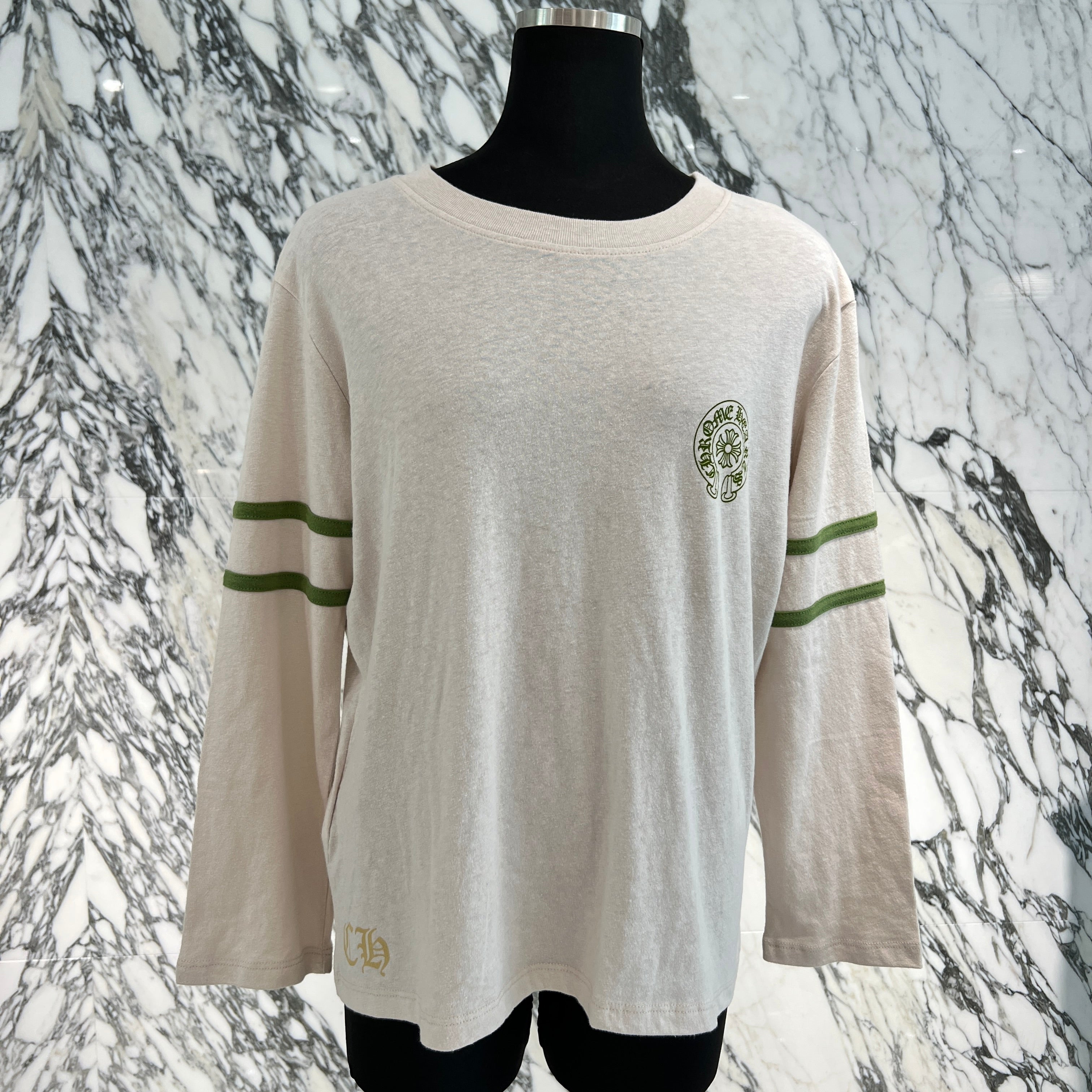 CHROME HEARTS 33 Horseshoe Long Sleeve Tee Size L クロムハーツ 33 ホースシュー ロングスリーブＴシャツ サイズL