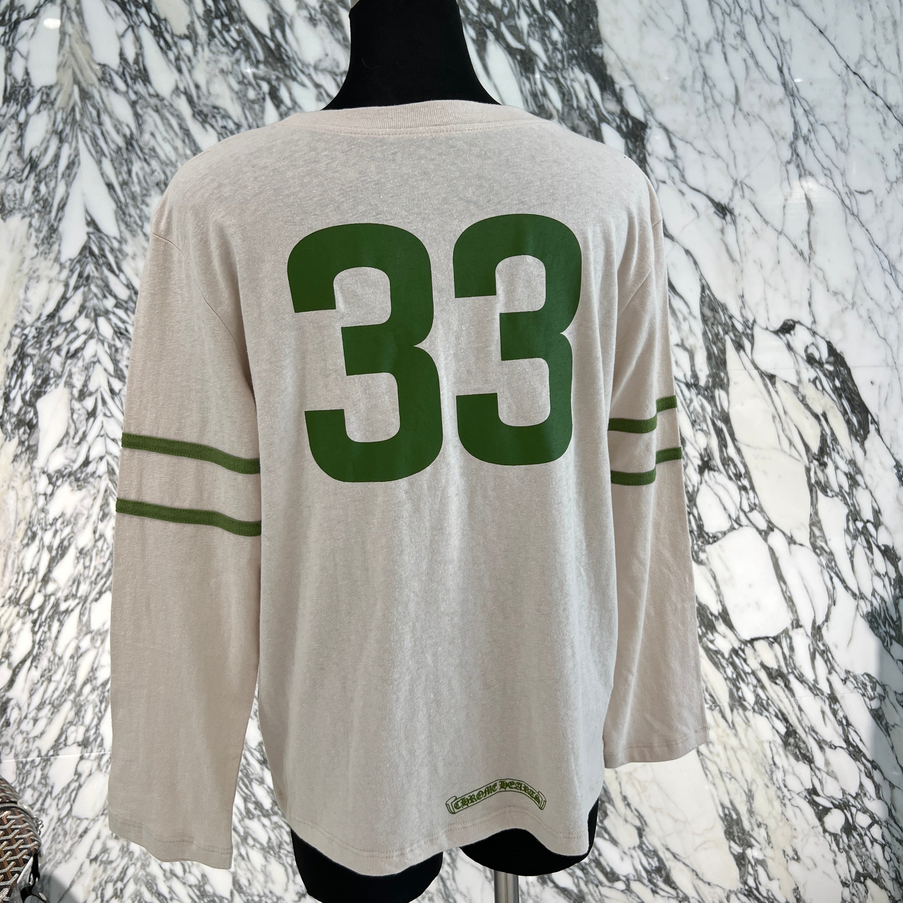 CHROME HEARTS 33 Horseshoe Long Sleeve Tee Size L クロムハーツ 33 ホースシュー ロングスリーブＴシャツ サイズL