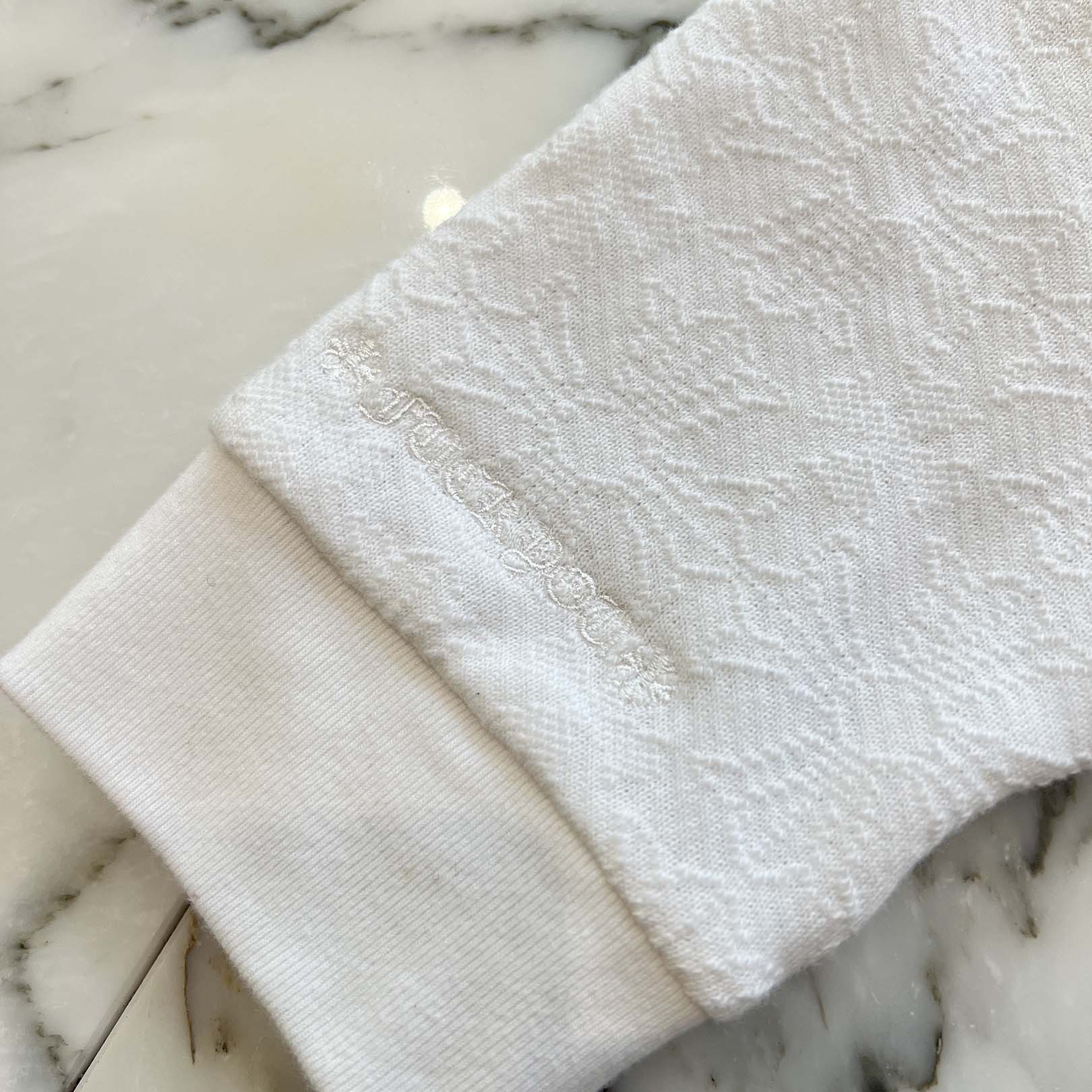 CHROME HEARTS Y NOT Vertical Logo Cropped Sweat Shirt Size M クロムハーツ ワイノット ヴァーティカルロゴ クロップド スウェットシャツ Tシャツ サイズM