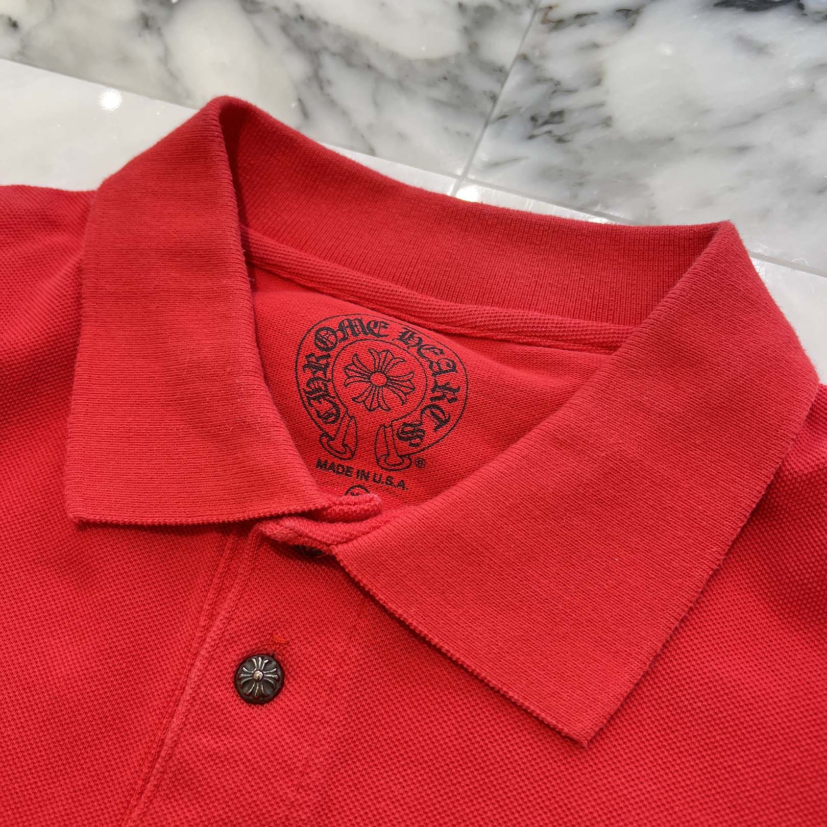 CHROME HEARTS × MATTY BOY PPO Sex Record Staff Polo Shirt Size XL クロムハーツ × マッティボーイ PPO セックスレコード スタッフポロシャツ サイズXL