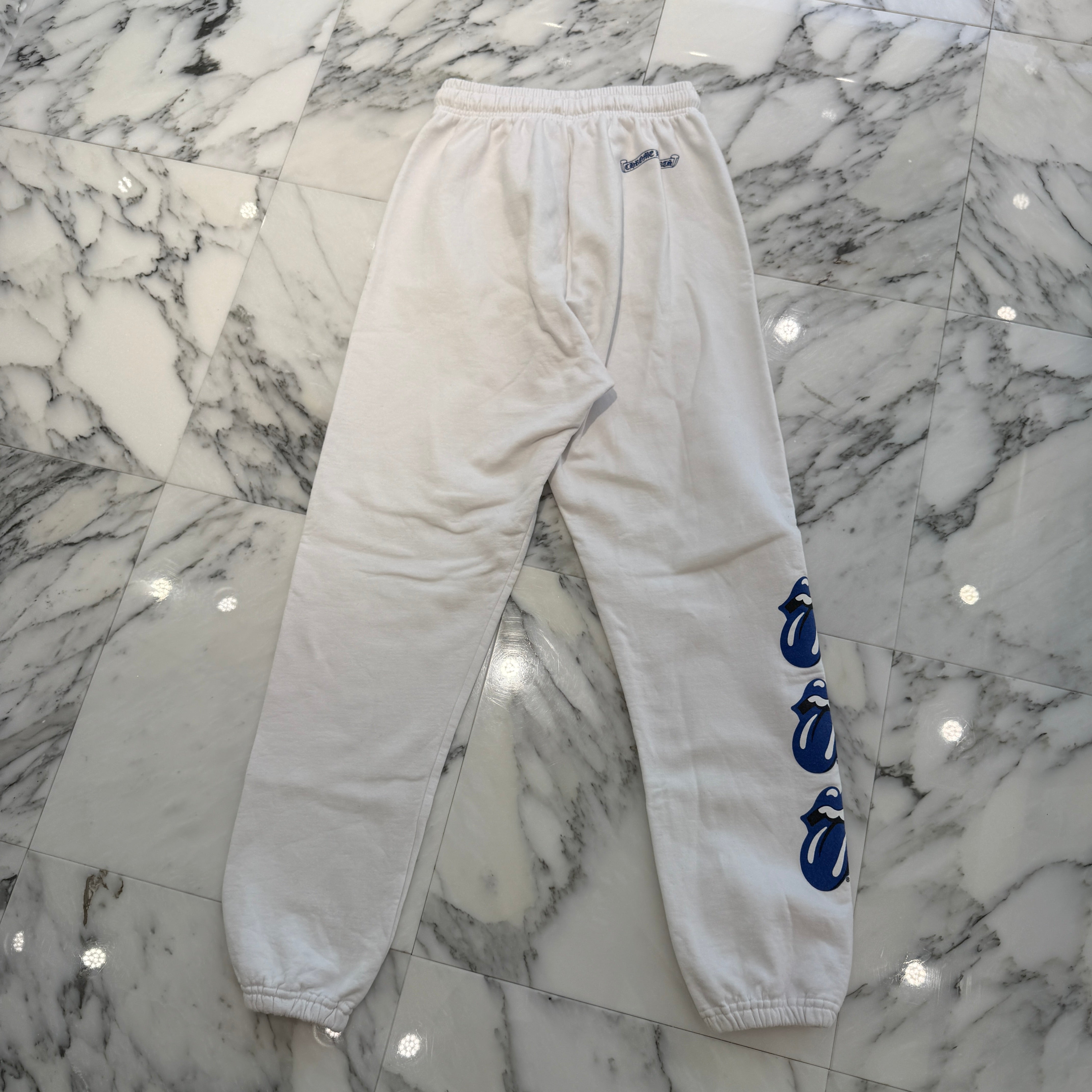 CHROME HEARTS × The Rolling Stones Lip & Tongue Sweat Pants Size S クロムハーツ × ザ ローリングストーンズ リップアンドタン スウェットパンツ サイズS