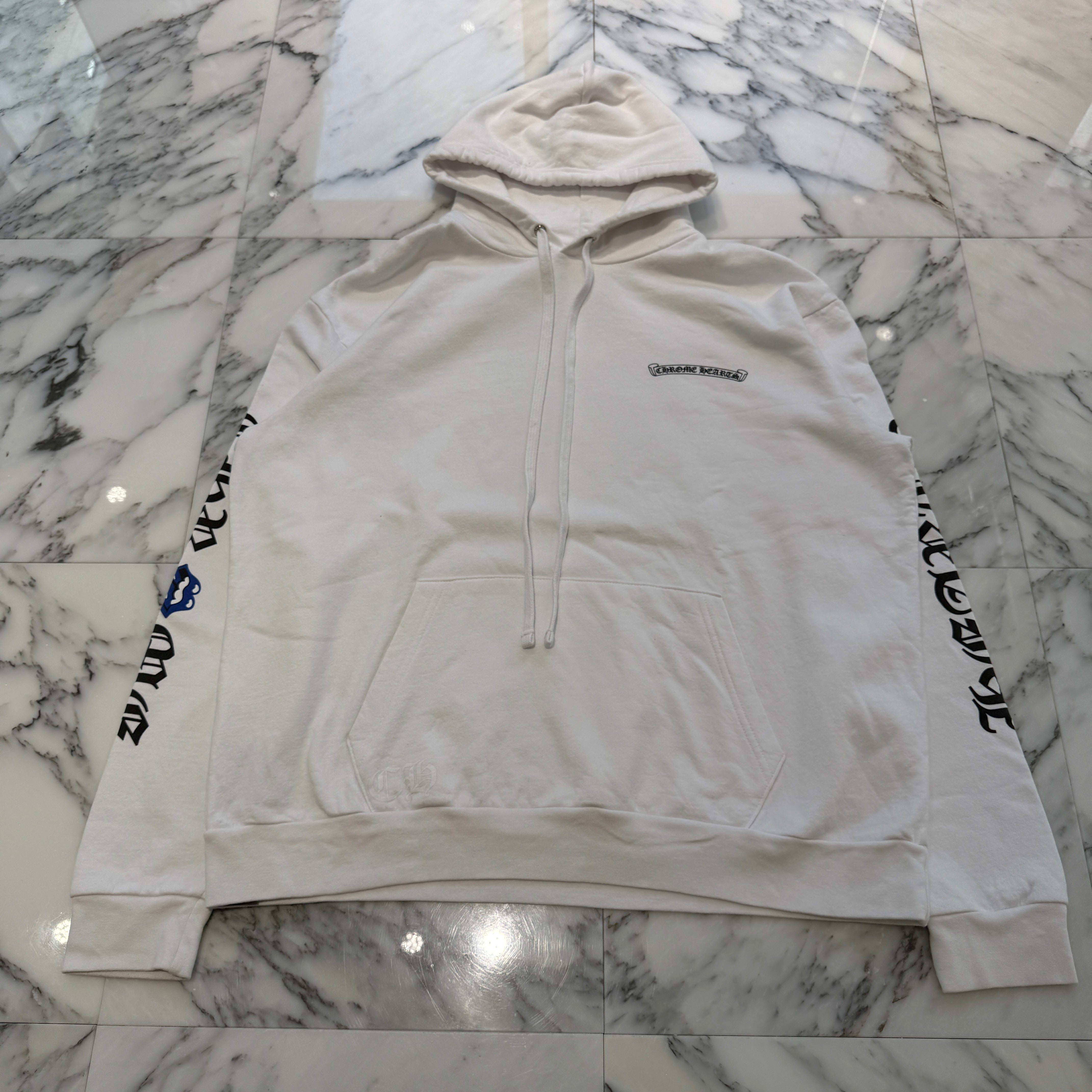 CHROME HEARTS × The Rolling Stones Lip & Tongue Print Pullover Hoodie Size L クロムハーツ × ローリングストーンズ リップ&タン プリント プルオーバーフーディ サイズL