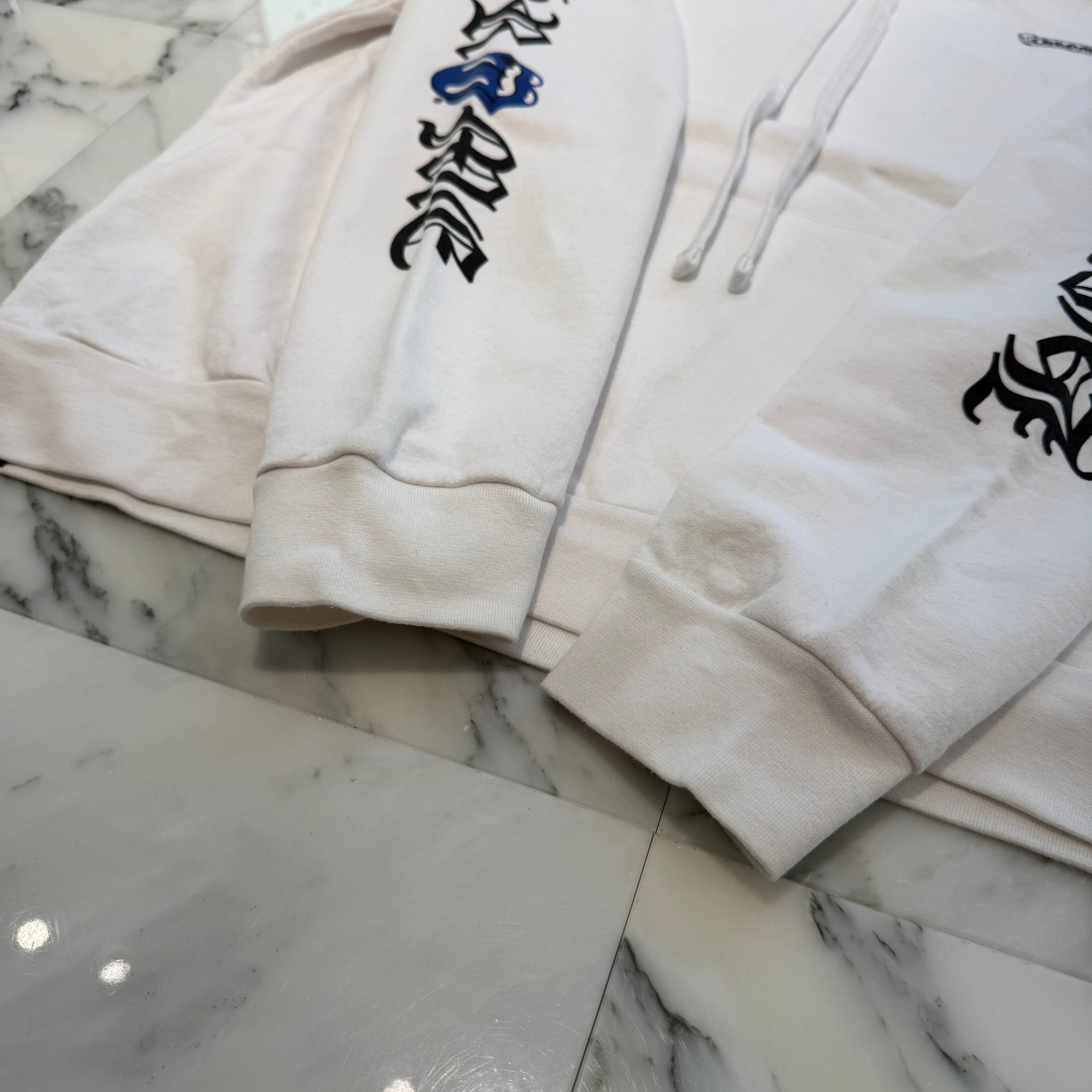 CHROME HEARTS × The Rolling Stones Lip & Tongue Print Pullover Hoodie Size L クロムハーツ × ローリングストーンズ リップ&タン プリント プルオーバーフーディ サイズL