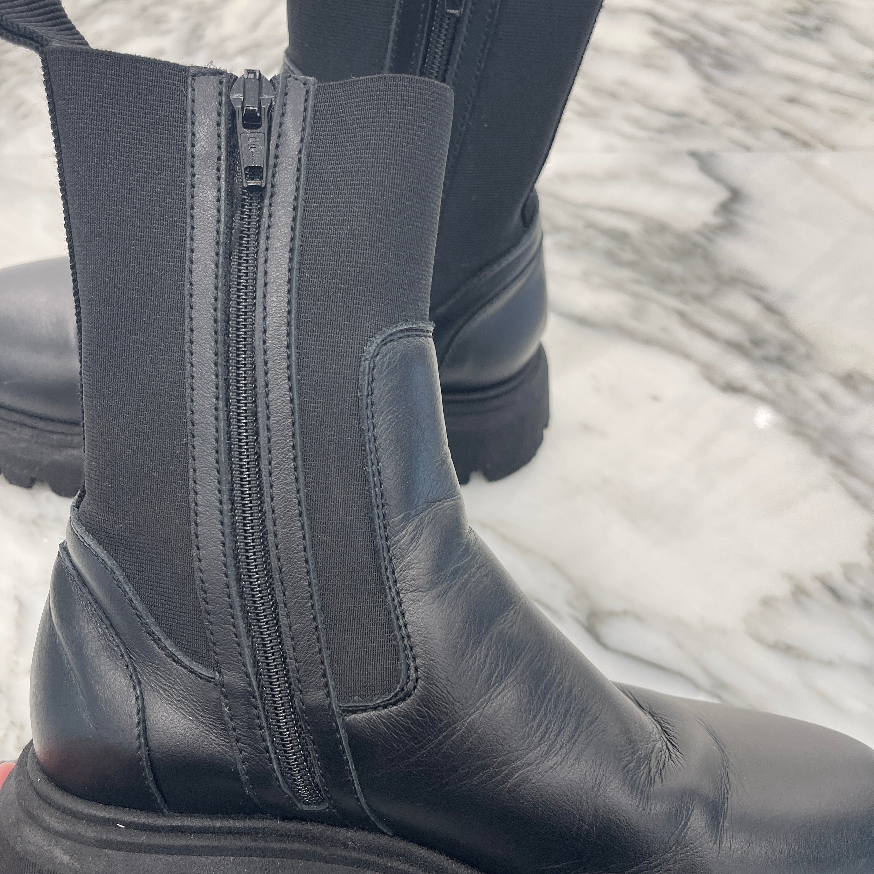 MONCLER 2022AW Petit Neue Chelsea Boots Size 32 モンクレール プティノイエ チェルシー ブーツ サイズ 32