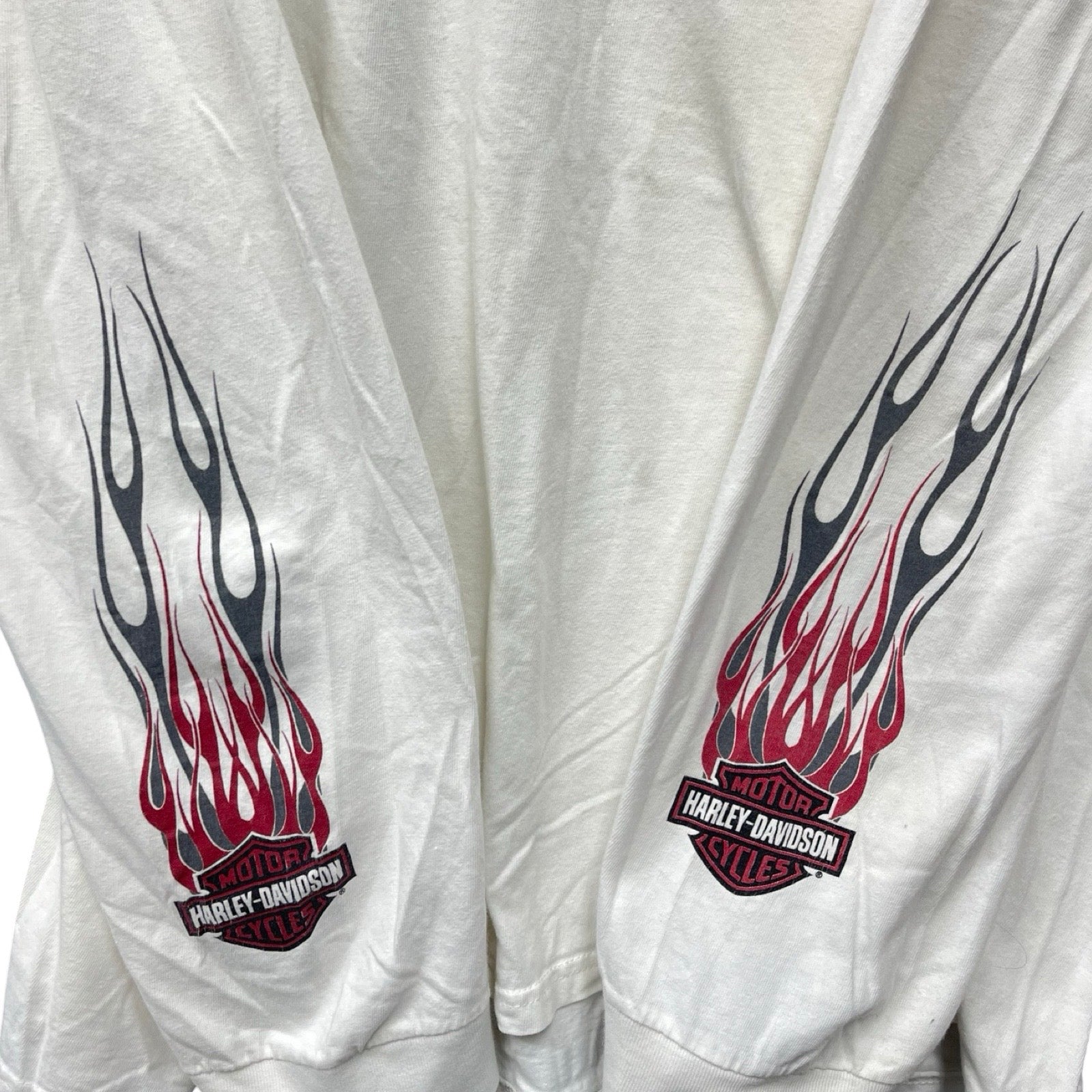 Vintage 00's Harley-Davidson "GENUINE" Tramp & Dice 2008 L/S Tee