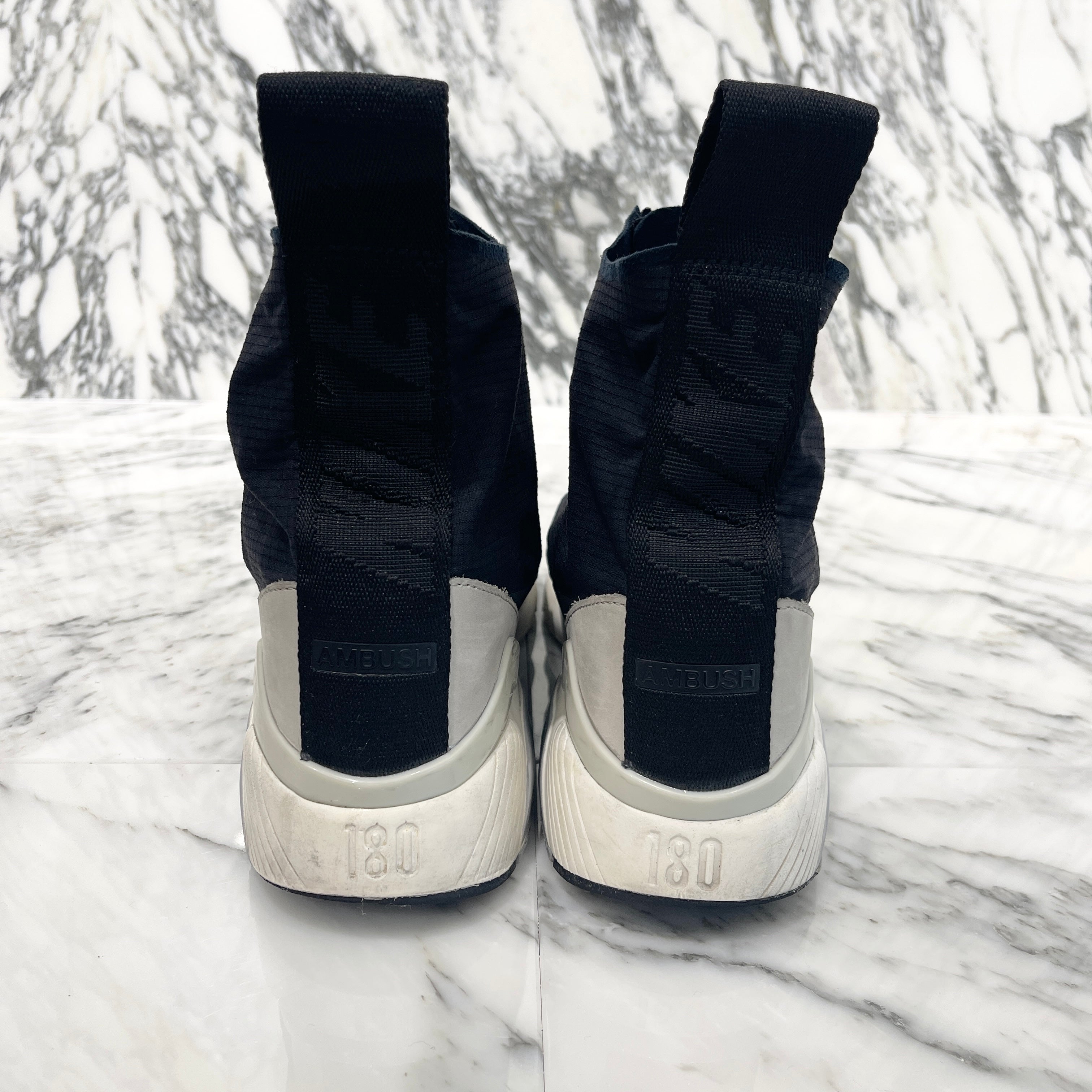 NIKE × AMBUSH 2019SS AIR MAX 180 HIGH BLACK BV0145-001 Size 27cm ナイキ × アンブッシュ エアーマックス180 ハイブラック ローカットスニーカー サイズ27cm