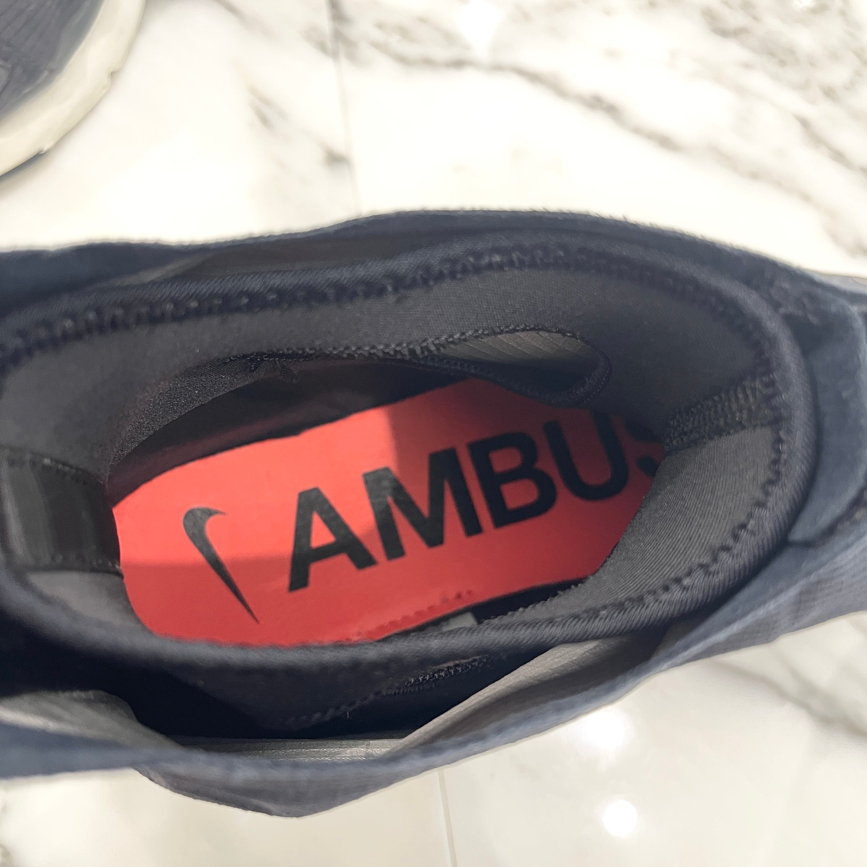 NIKE × AMBUSH 2019SS AIR MAX 180 HIGH BLACK BV0145-001 Size 27cm ナイキ × アンブッシュ エアーマックス180 ハイブラック ローカットスニーカー サイズ27cm