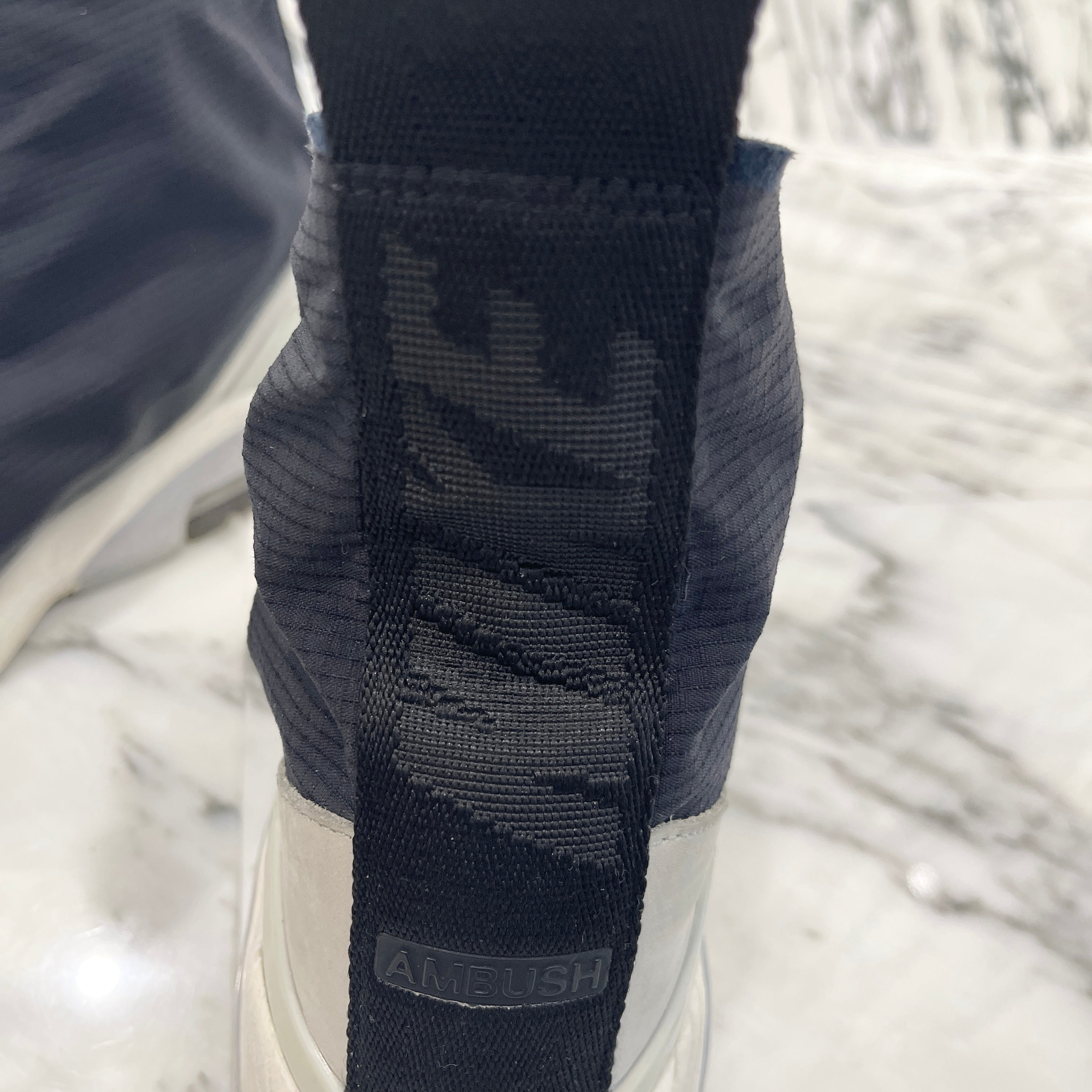 NIKE × AMBUSH 2019SS AIR MAX 180 HIGH BLACK BV0145-001 Size 27cm ナイキ × アンブッシュ エアーマックス180 ハイブラック ローカットスニーカー サイズ27cm