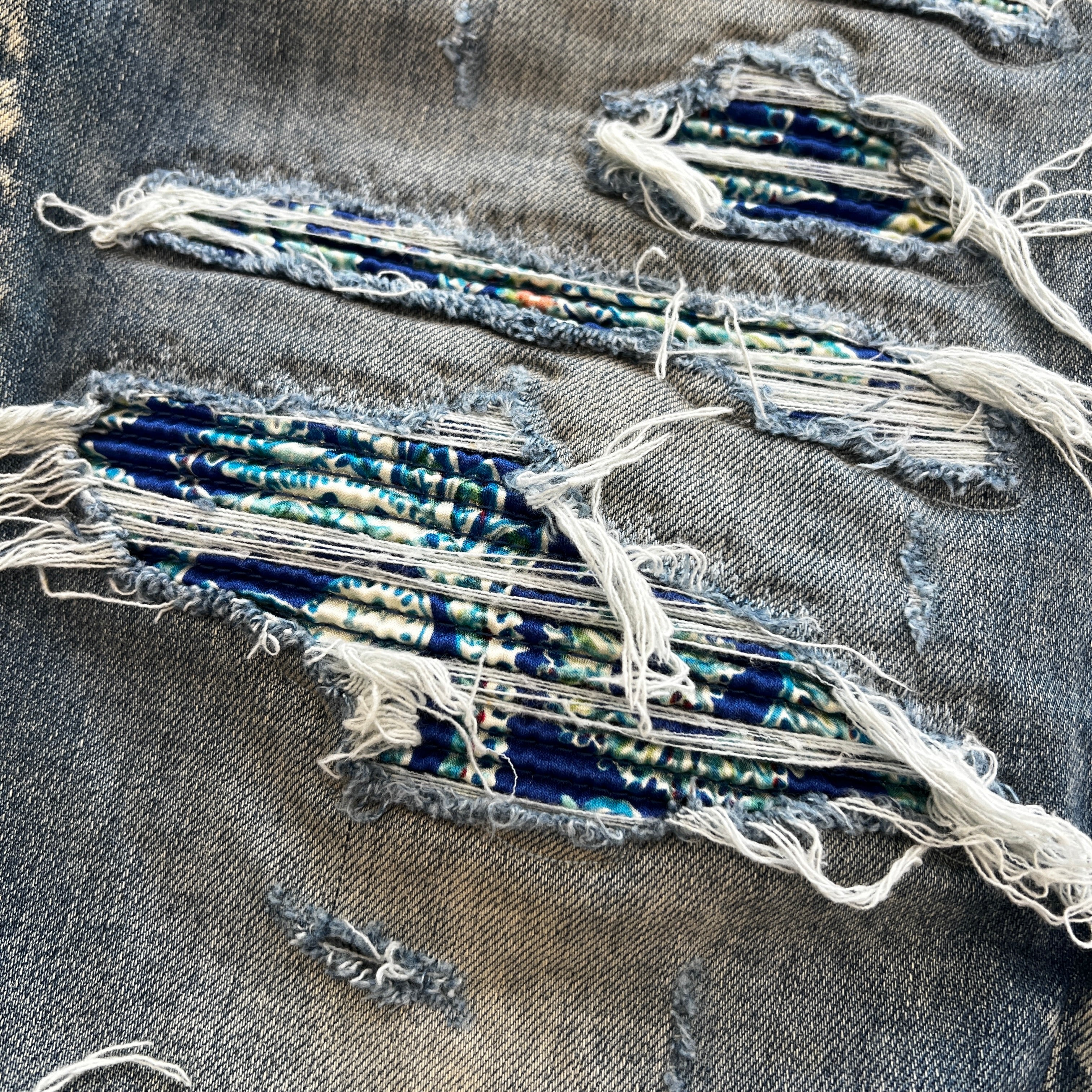 AMIRI 2022SS MX1 Tie Dye Bandana Thrasher Jeans Size 36 アミリ MX1 タイダイバンダナスラッシャージーンズ サイズ36