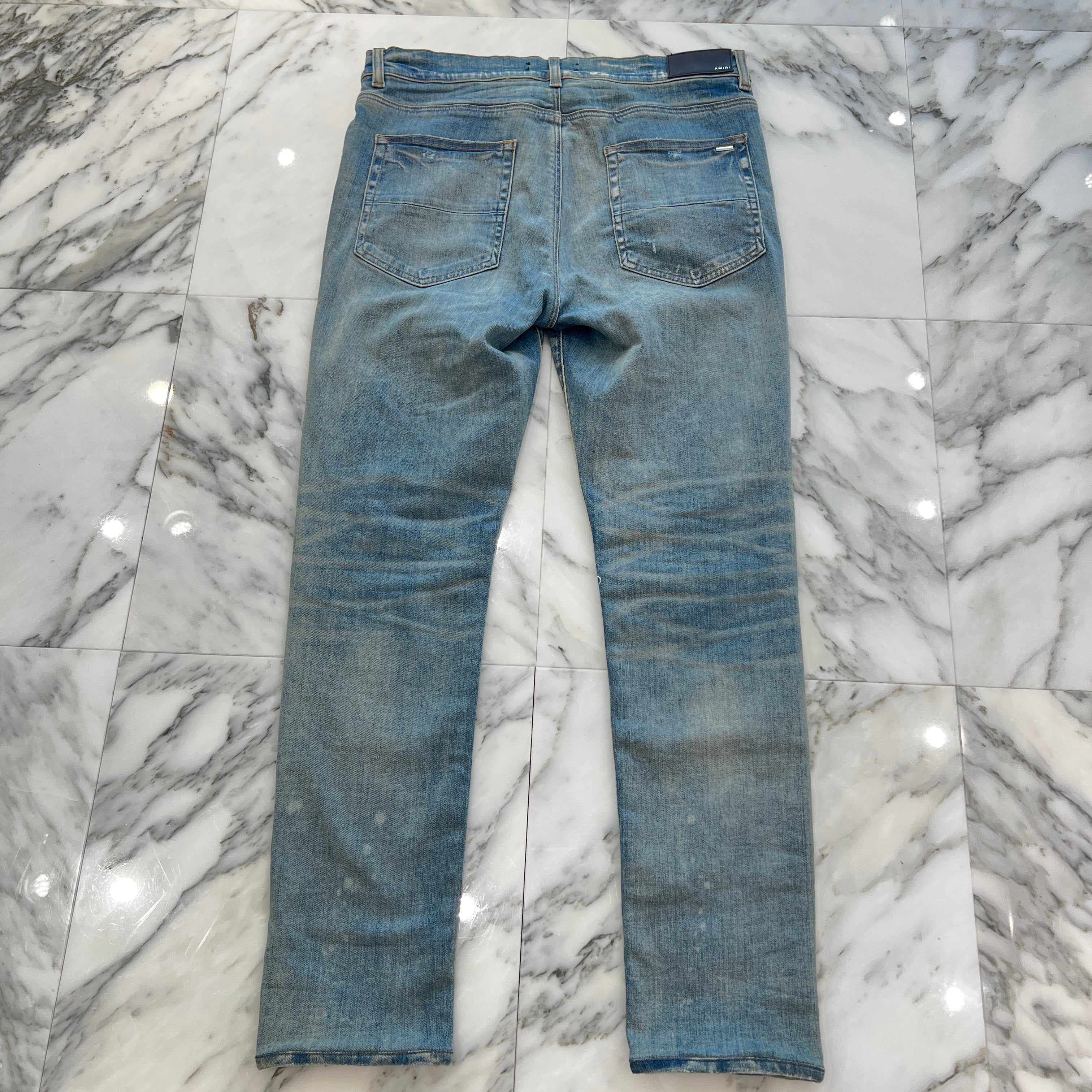 AMIRI 2022SS MX1 Tie Dye Bandana Thrasher Jeans Size 36 アミリ MX1 タイダイバンダナスラッシャージーンズ サイズ36