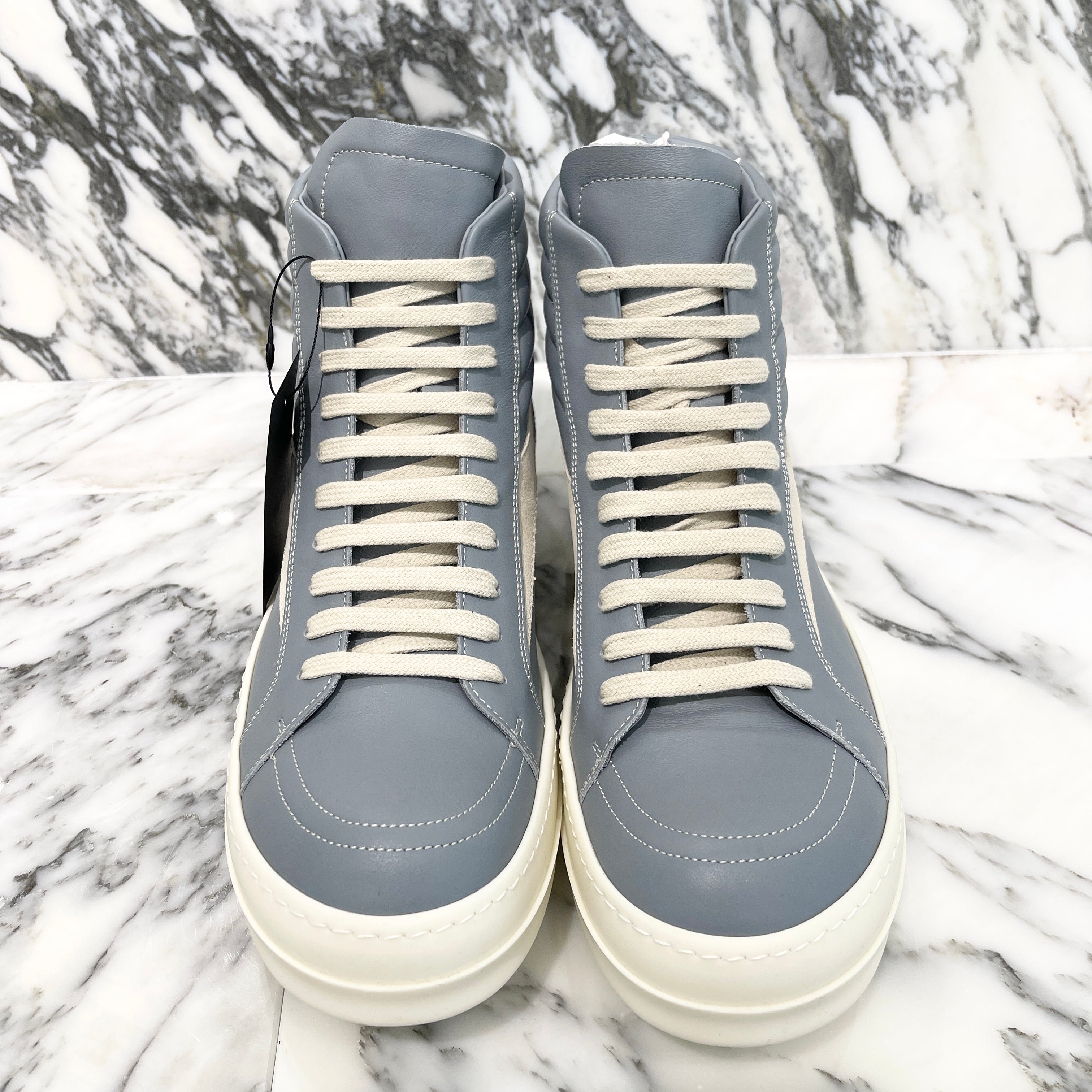 Rick Owens 2025SS Hollywood High Vintage Sneakers RU02D6896 Size 42 リックオウエンス ハリウッド ハイ ヴィンテージ スニーカー サイズ42
