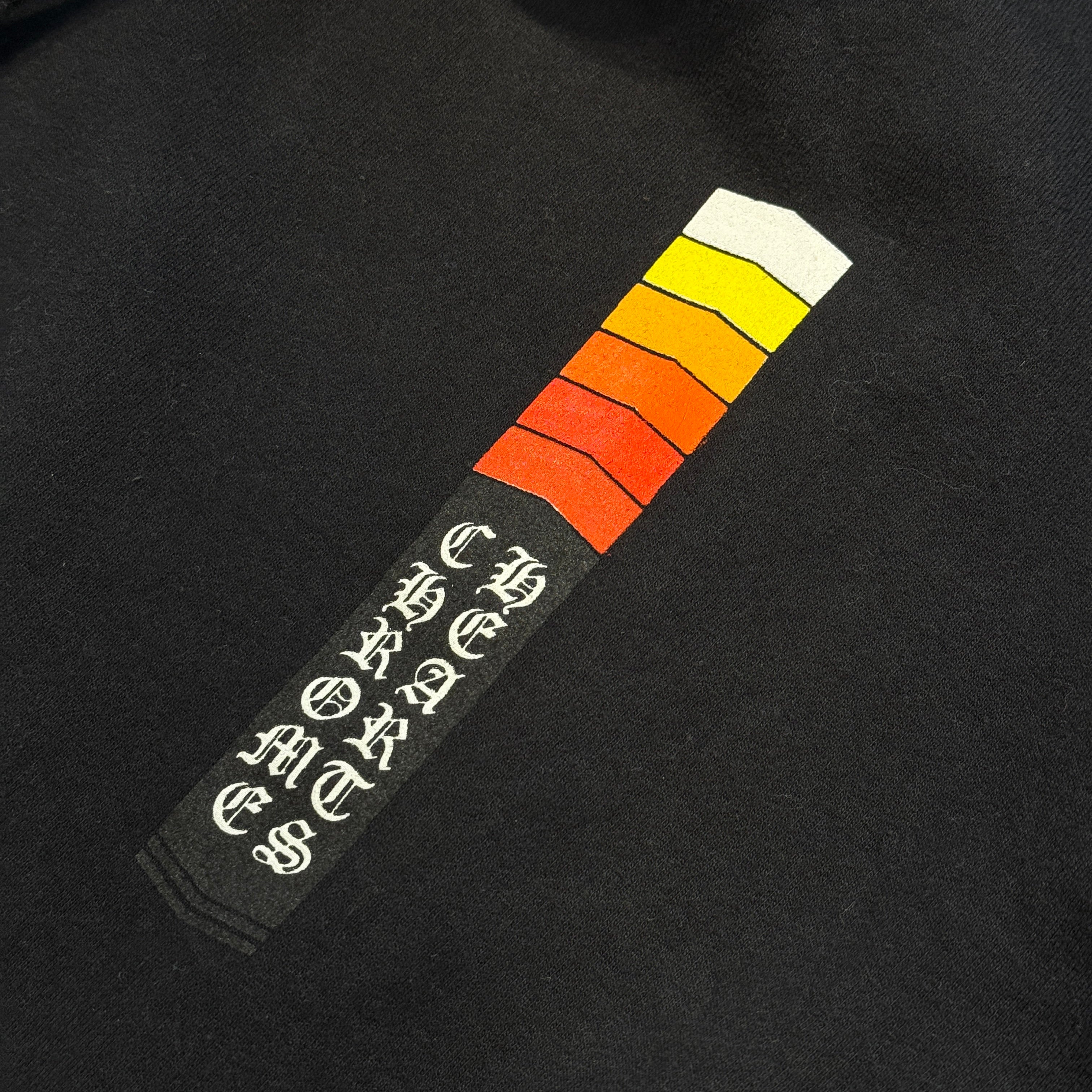 CHROME HEARTS Neon Bar Logo Pullover Hoodie Size L クロムハーツ ネオンバーロゴ プルオーバーフーディー サイズL