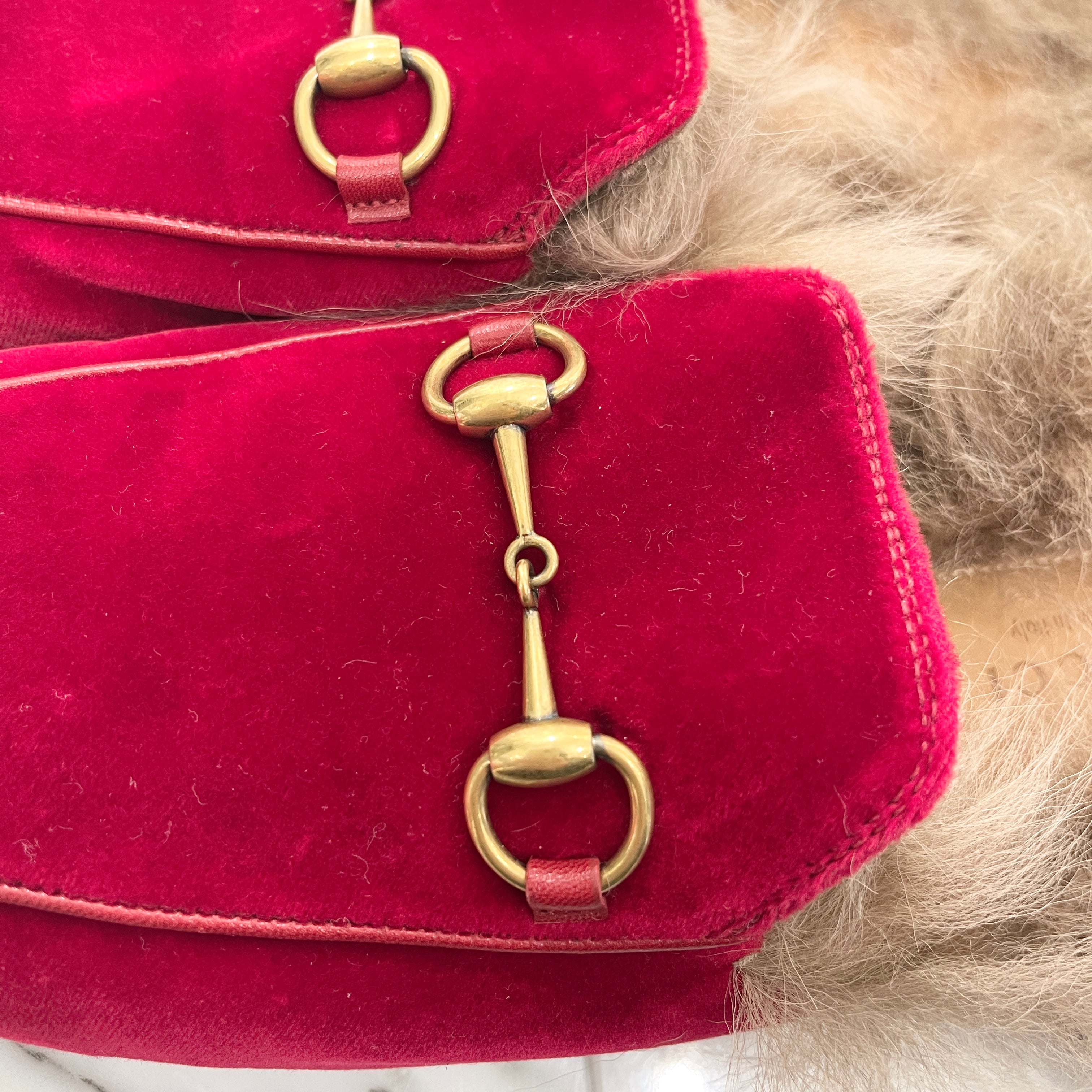 GUCCI 2021AW Princetown Fur Sandals Size 38 グッチ プリンスタウン