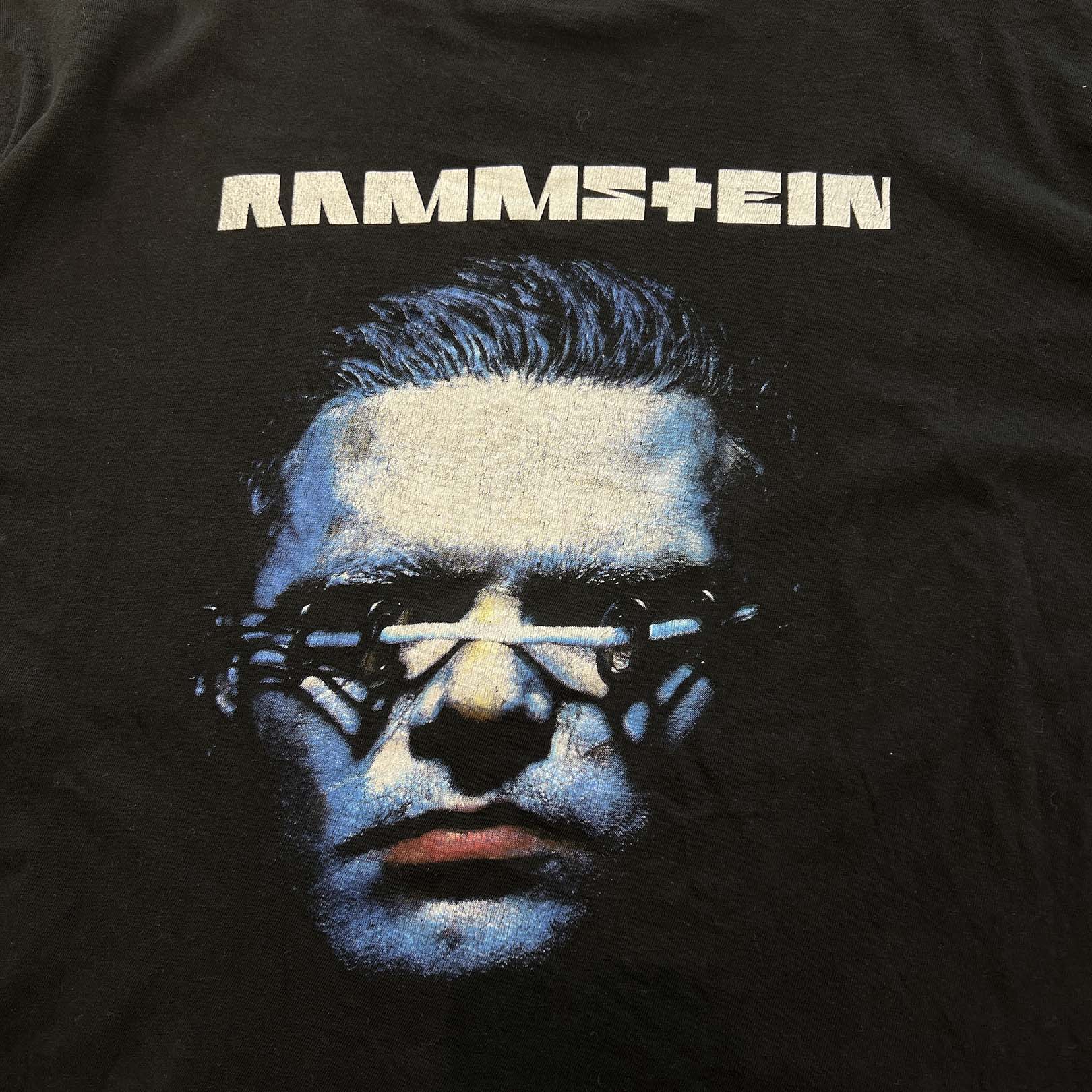 Vintage 90's Rammstein Richard Zu Kruspe S/S Tee 90's ラムシュタイン リヒャルト・ツ・クルスペ Ｔシャツ