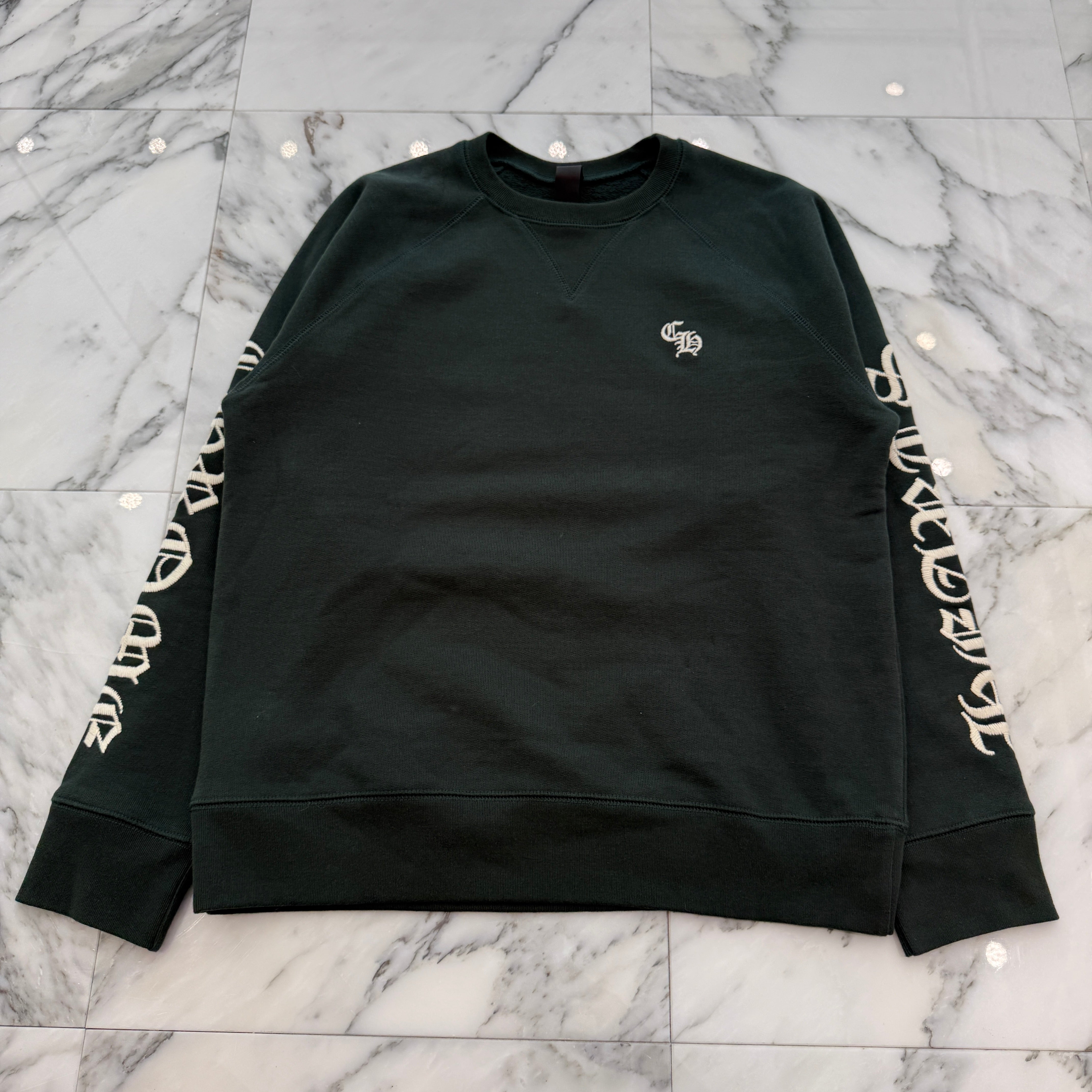 CHROME HEARTS Y NOT SLO RIDE Sweat Tee Size M クロムハーツ ワイノット スローライド スウェット Tシャツ サイズM