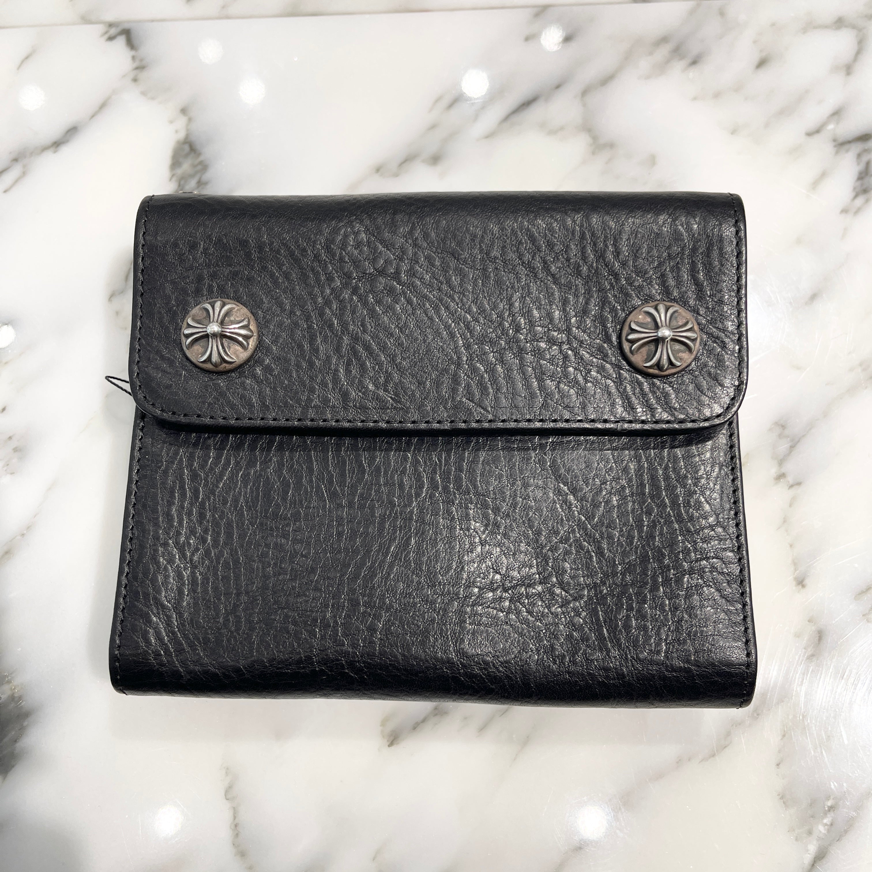 CHROME HEARTS  BIG SPOON Cross Ball Wallet クロムハーツ ビックスプーン クロスボール ウォレット