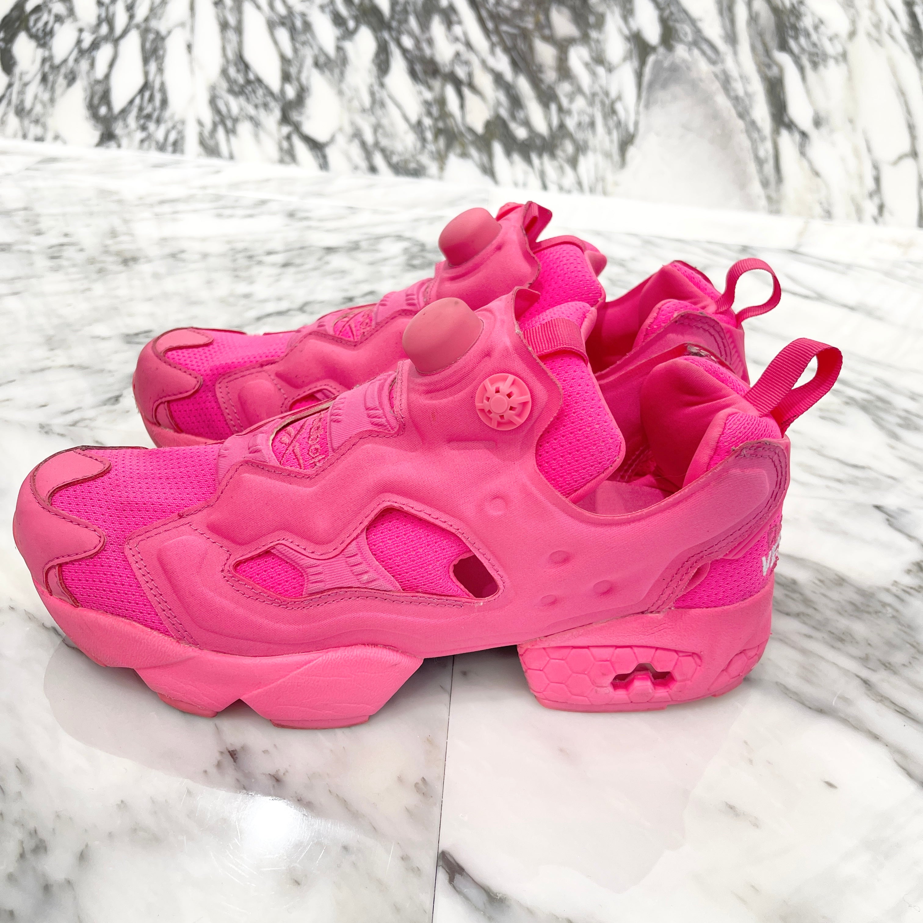 VETEMENTS × Reebok 2020SS Instapump Fury Sneakers Size 25cm