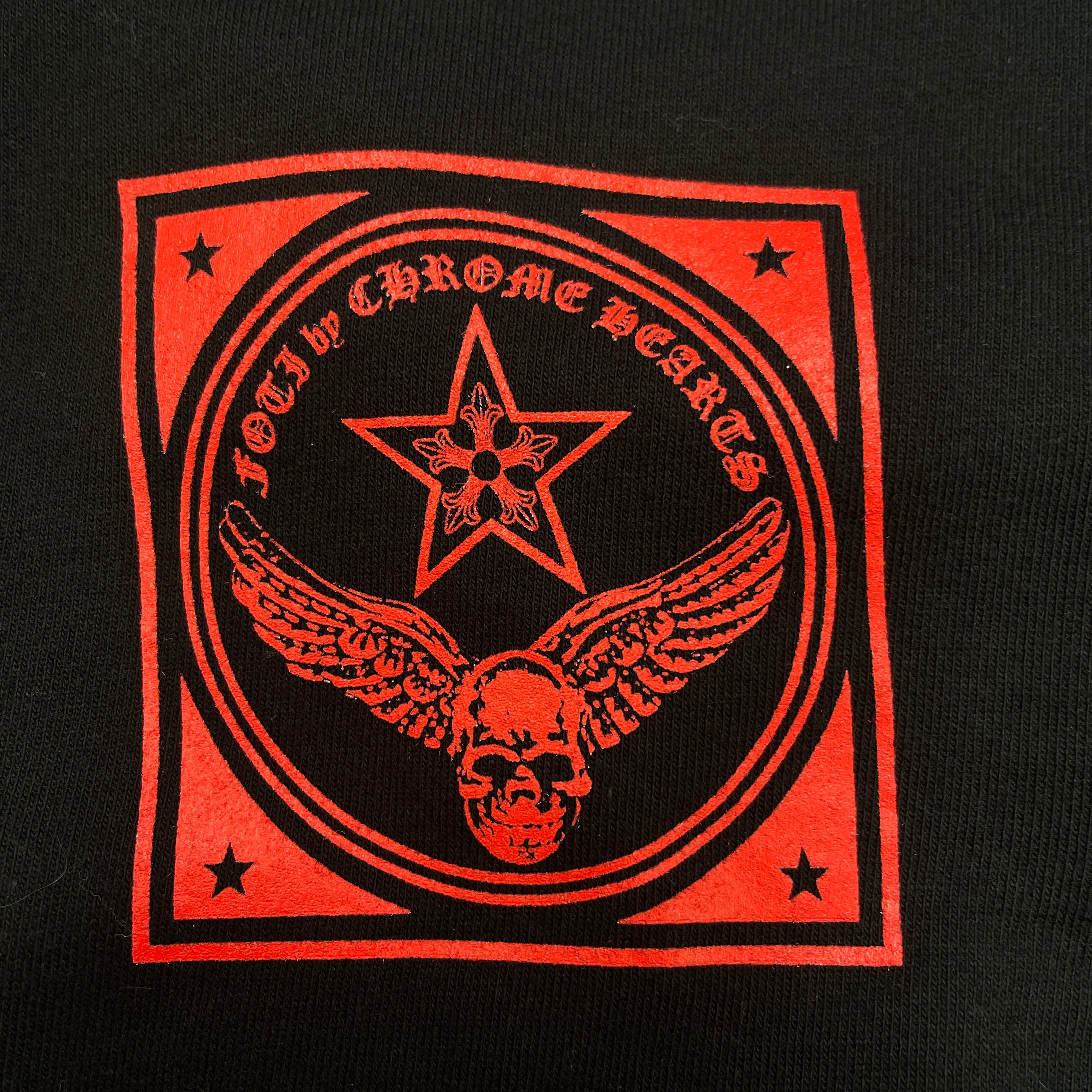 CHROME HEARTS CH Foti Mahalia Logo Zip Up Hoodie Size L