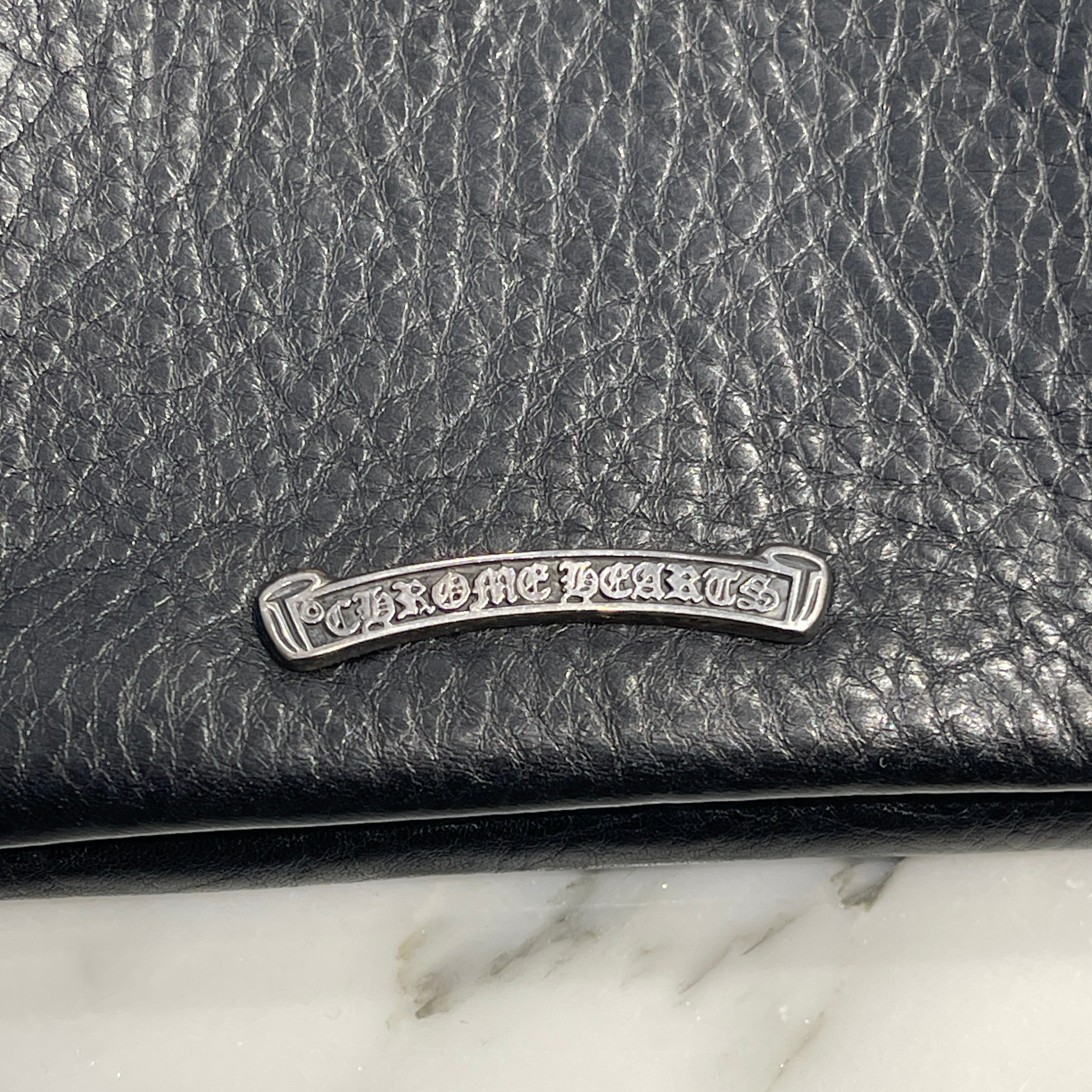 CHROME HEARTS  BIG SPOON Cross Ball Wallet クロムハーツ ビックスプーン クロスボール ウォレット