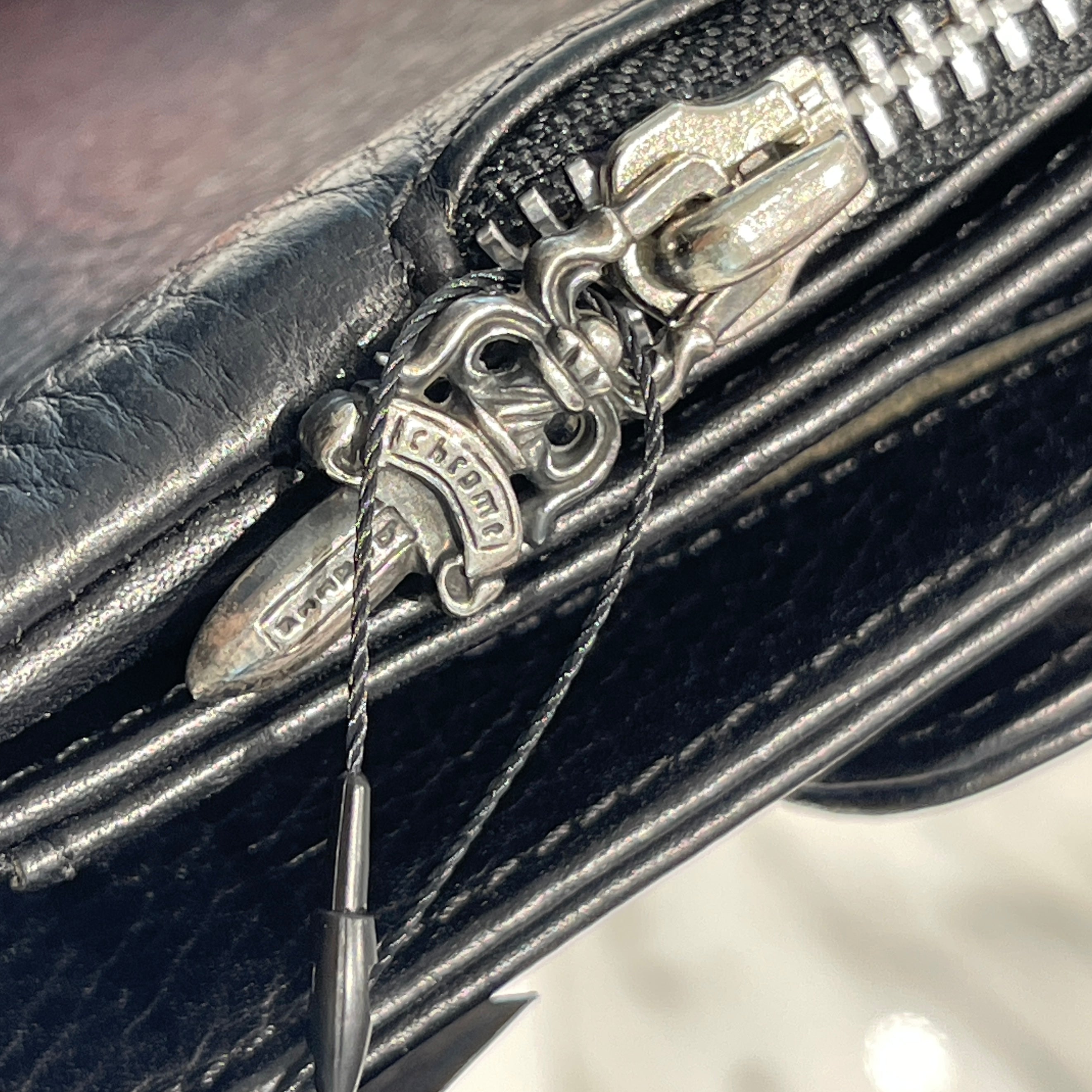 CHROME HEARTS  BIG SPOON Cross Ball Wallet クロムハーツ ビックスプーン クロスボール ウォレット