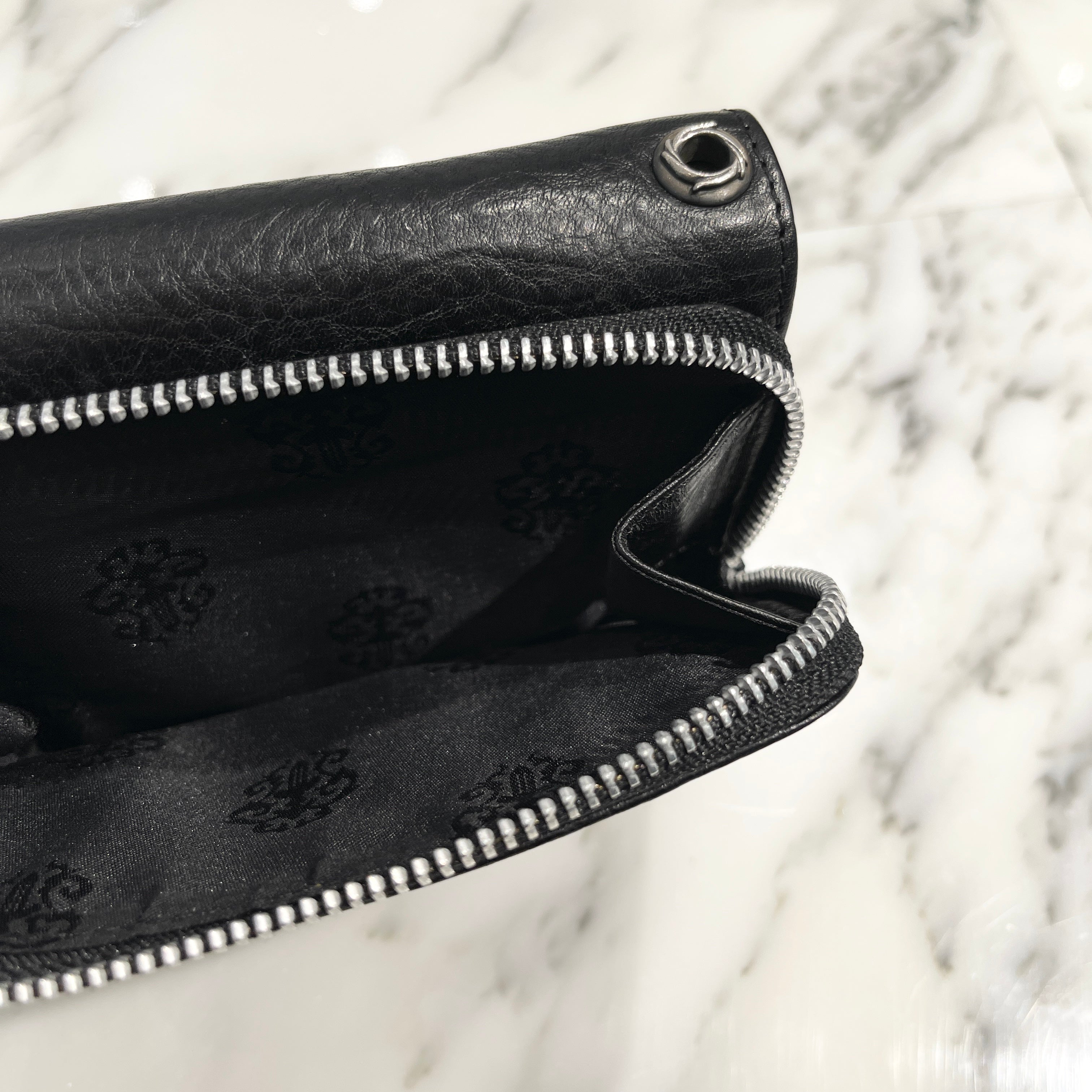 CHROME HEARTS  BIG SPOON Cross Ball Wallet クロムハーツ ビックスプーン クロスボール ウォレット