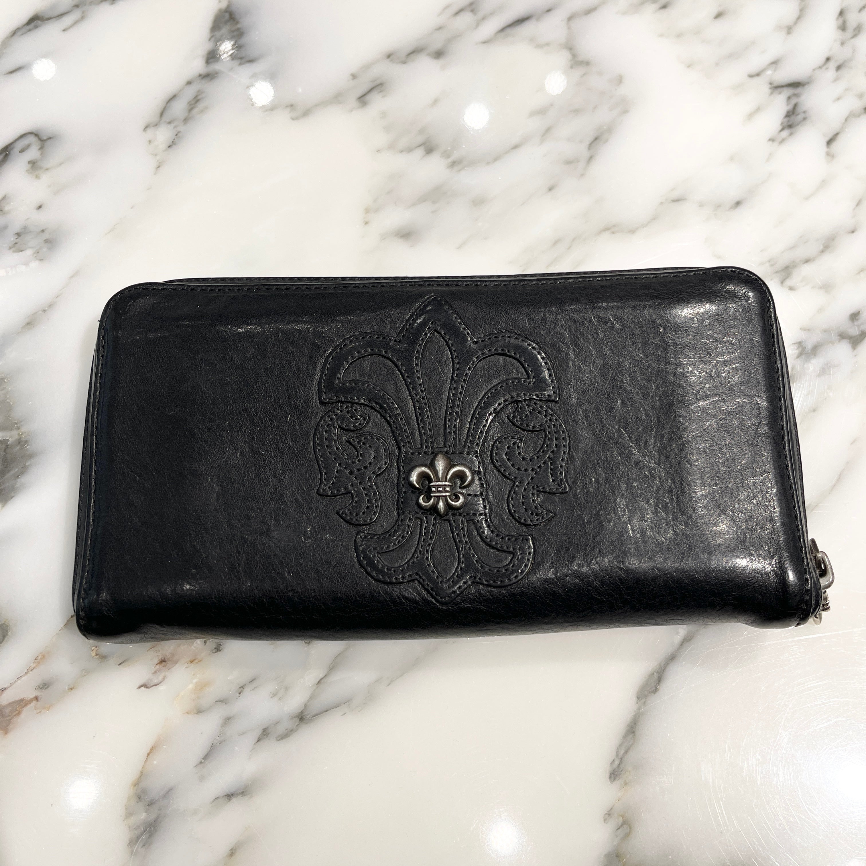 CHROME HEARTS BS FLARE REC F ZIP #2 WALLET クロムハーツ BSフレア レック Fジップ ウォレット