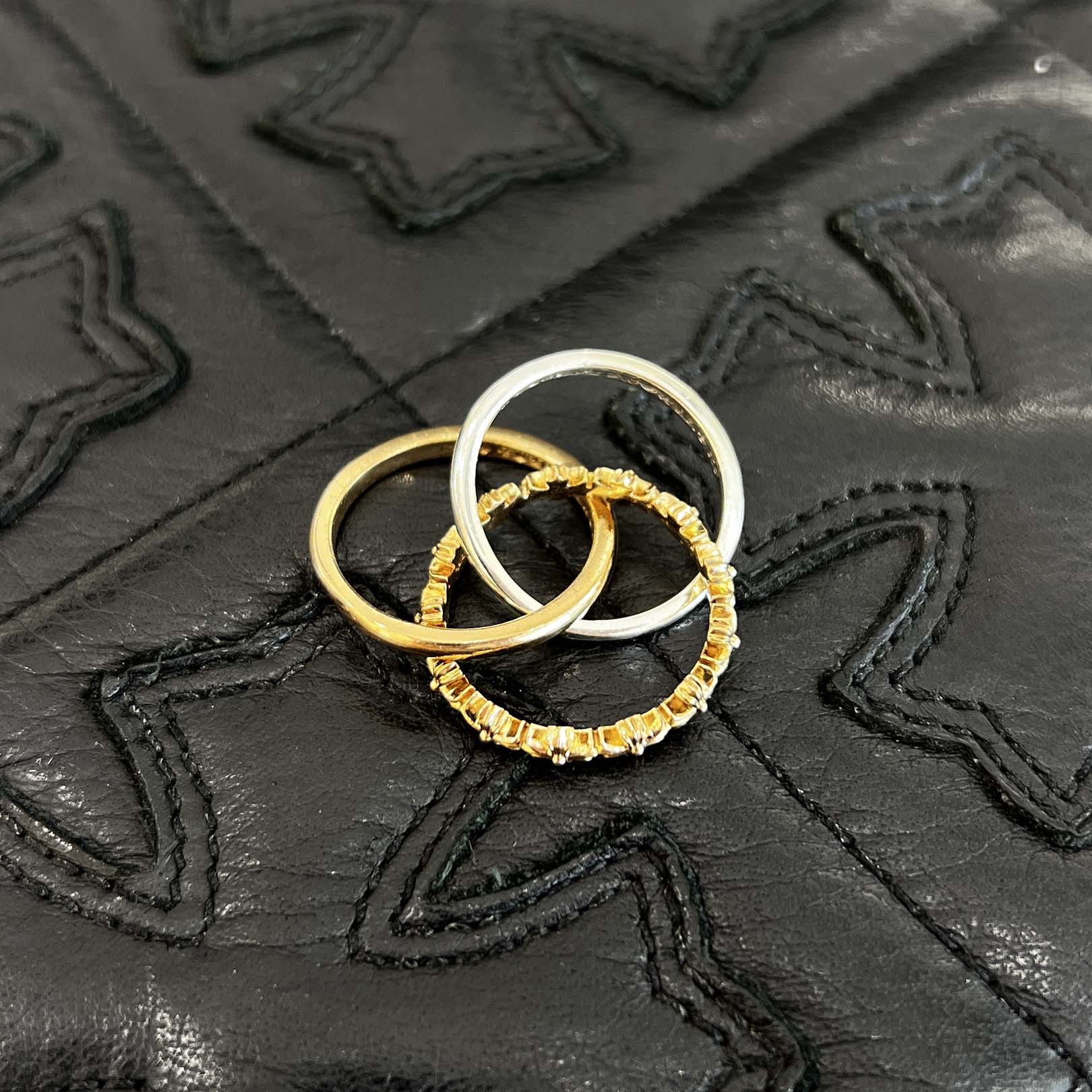 アクセサリー CHROME HEARTS TINY E CH PLS BAND - TRPL CHROME HEARTS TINY E CH PLUS BAND TRPL size : 17号 ¥847,000