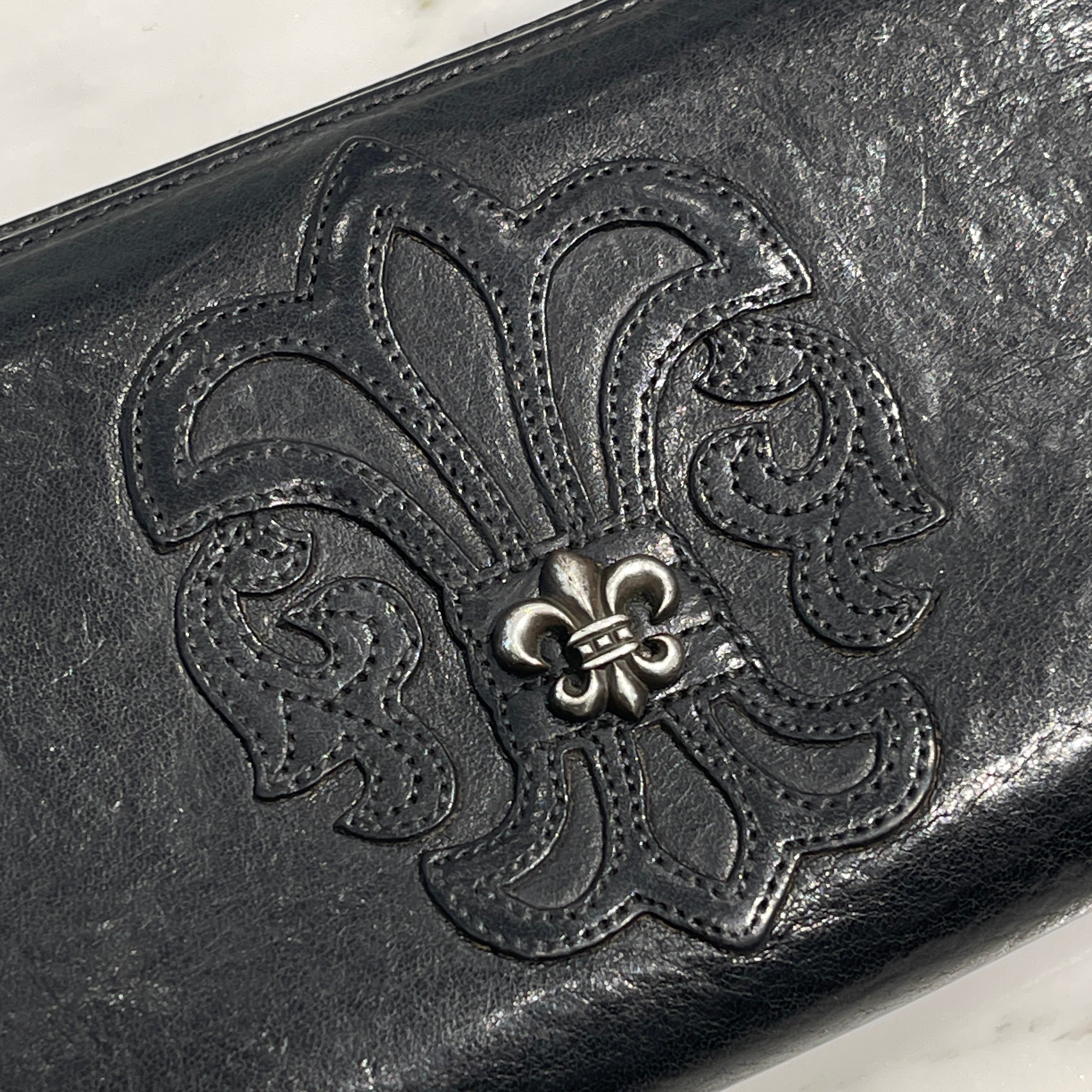 CHROME HEARTS BS FLARE REC F ZIP #2 WALLET クロムハーツ BSフレア レック Fジップ ウォレット