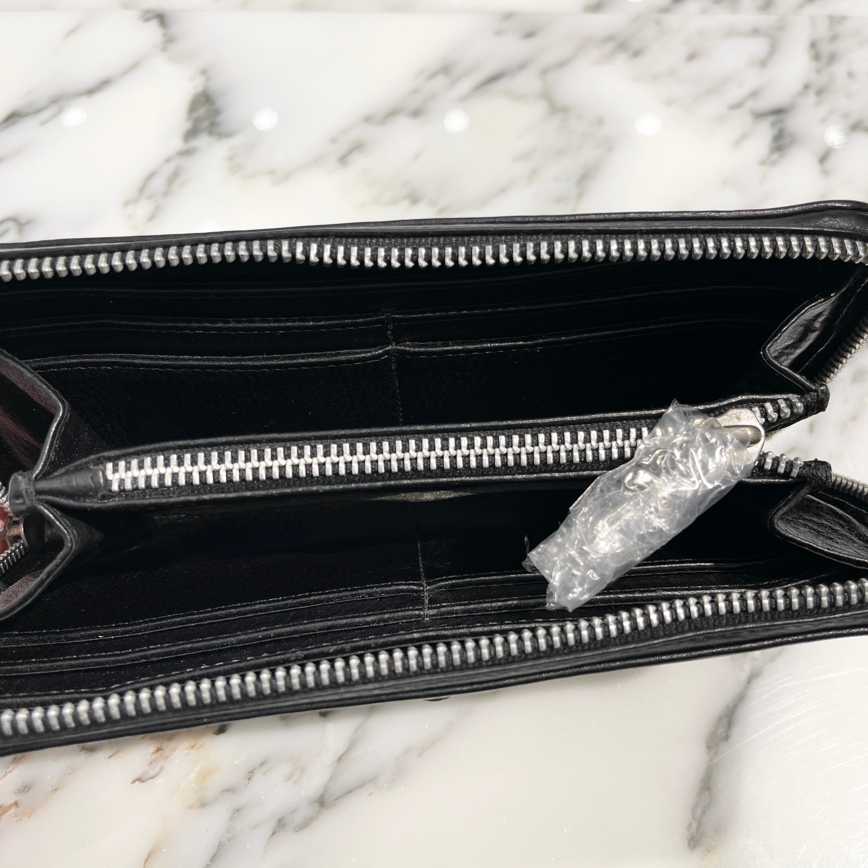 CHROME HEARTS BS FLARE REC F ZIP #2 WALLET クロムハーツ BSフレア レック Fジップ ウォレット