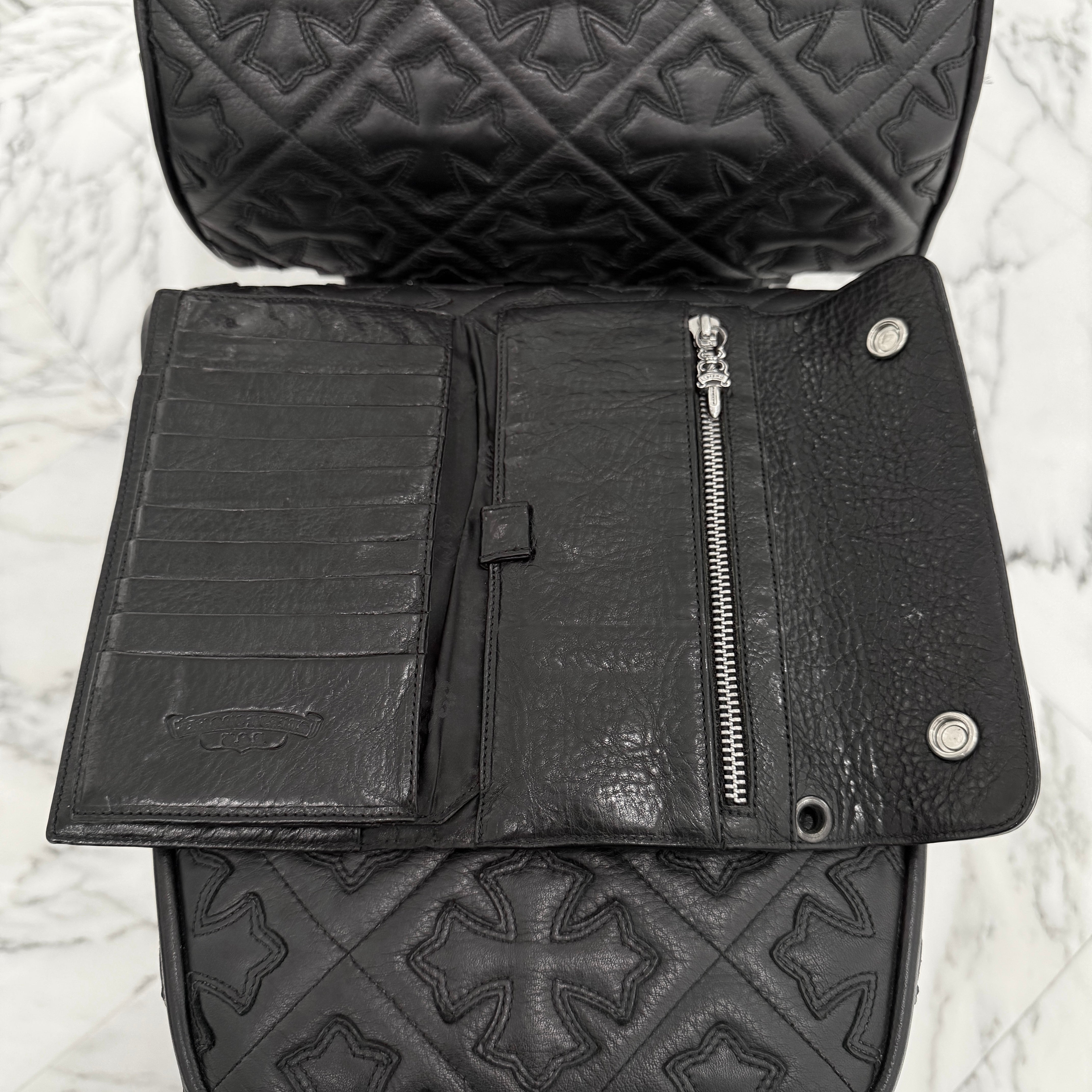 CHROME HEARTS Alligator Leather Wave Cross Ball Wallet クロムハーツ アリゲーターレザー ウェーブ クロスボール ウォレット