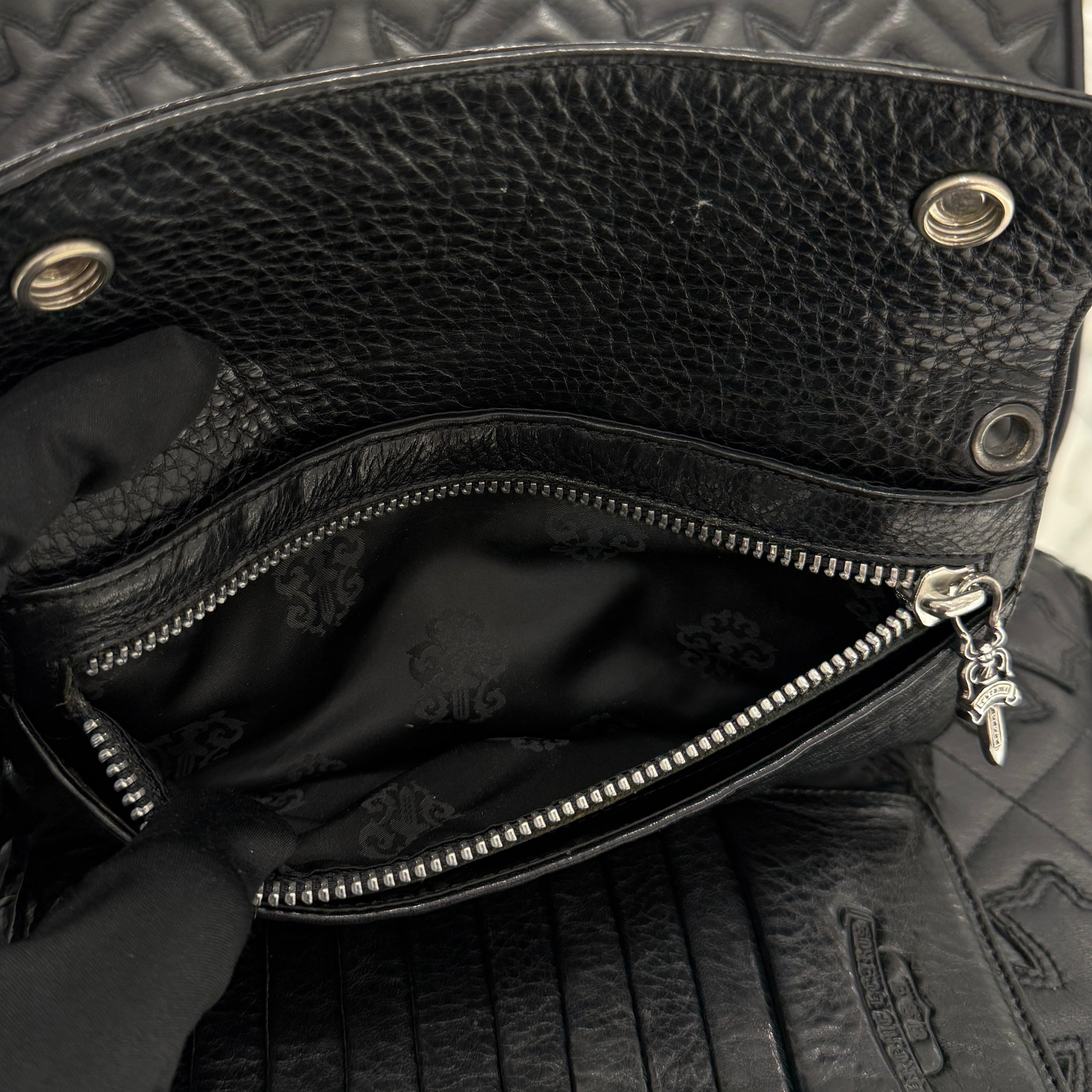 CHROME HEARTS Alligator Leather Wave Cross Ball Wallet クロムハーツ アリゲーターレザー ウェーブ クロスボール ウォレット