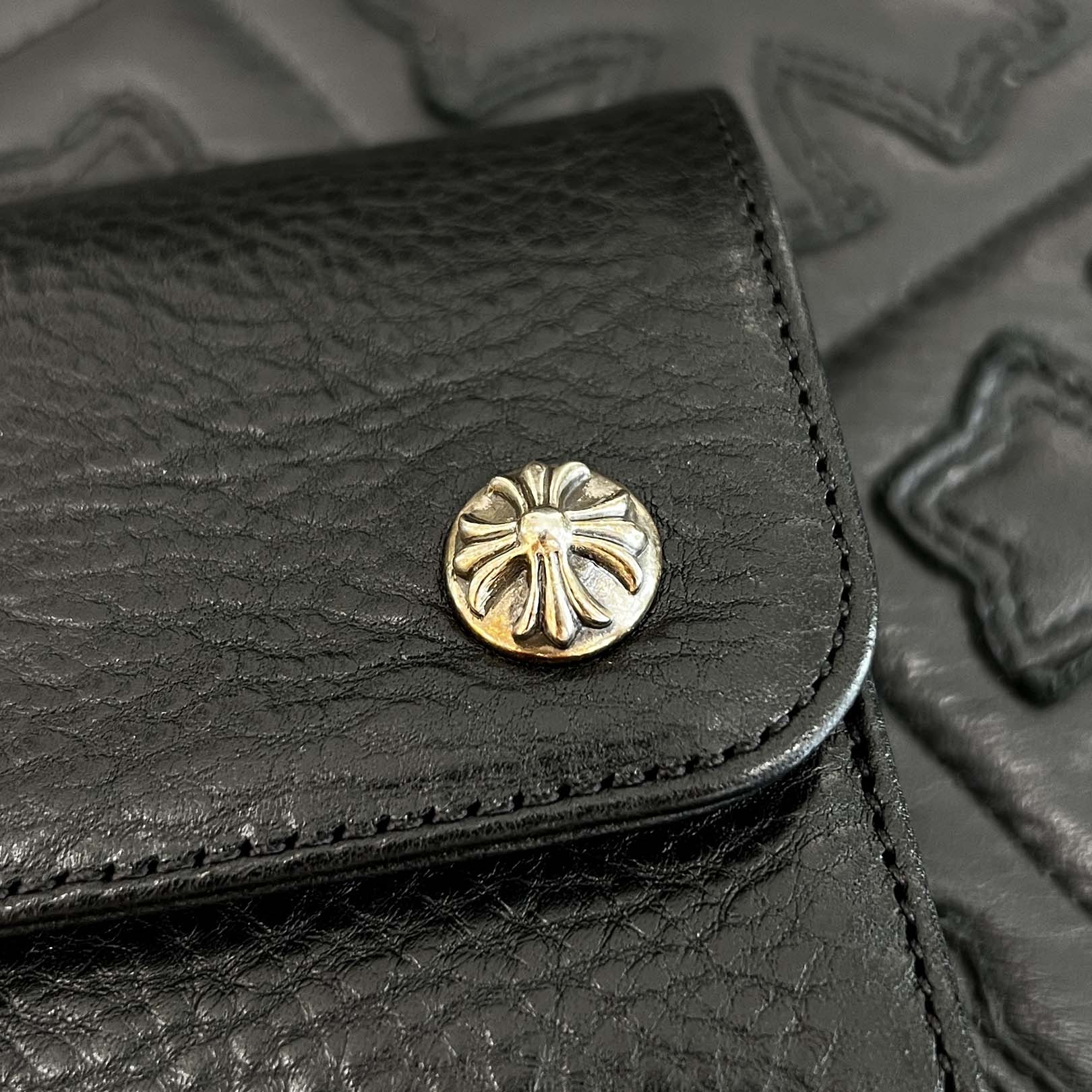 CHROME HEARTS Wave Mini Cross Ball Wallet クロムハーツ ウェーブ ミニ クロスボール ウォレット