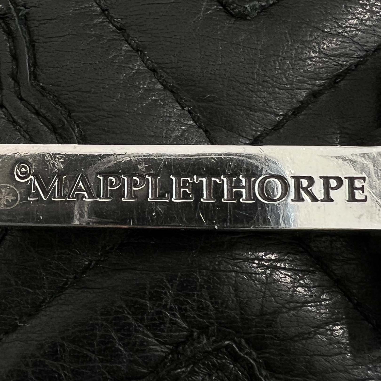 CHROME HEARTS MAPPLE THORPE CROSS Pendant Top クロムハーツ メープルソープ クロス ペンダントトップ