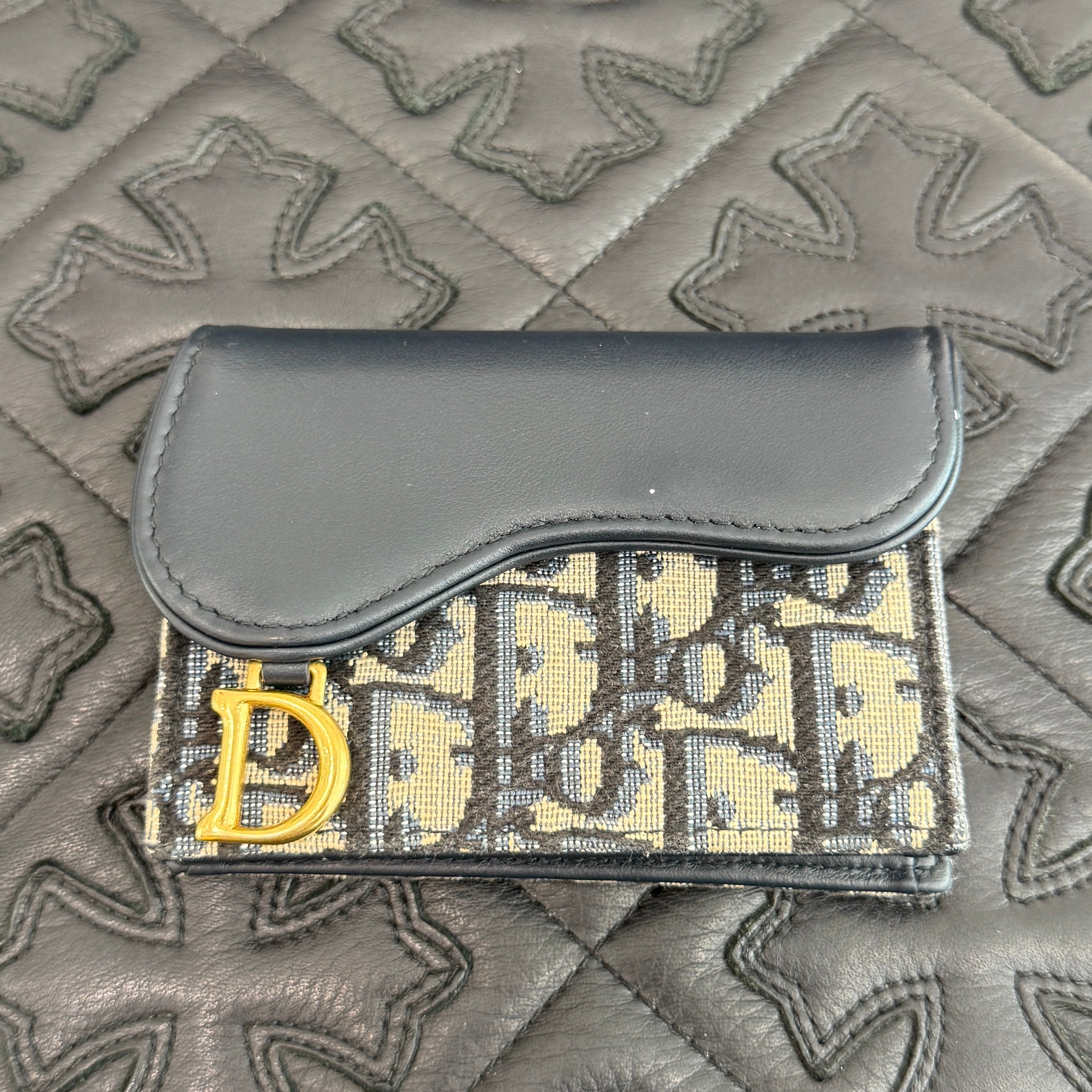 DIOR 2024AW Saddle Bloom Card Holder ディオール サドルブルーム カードホルダー