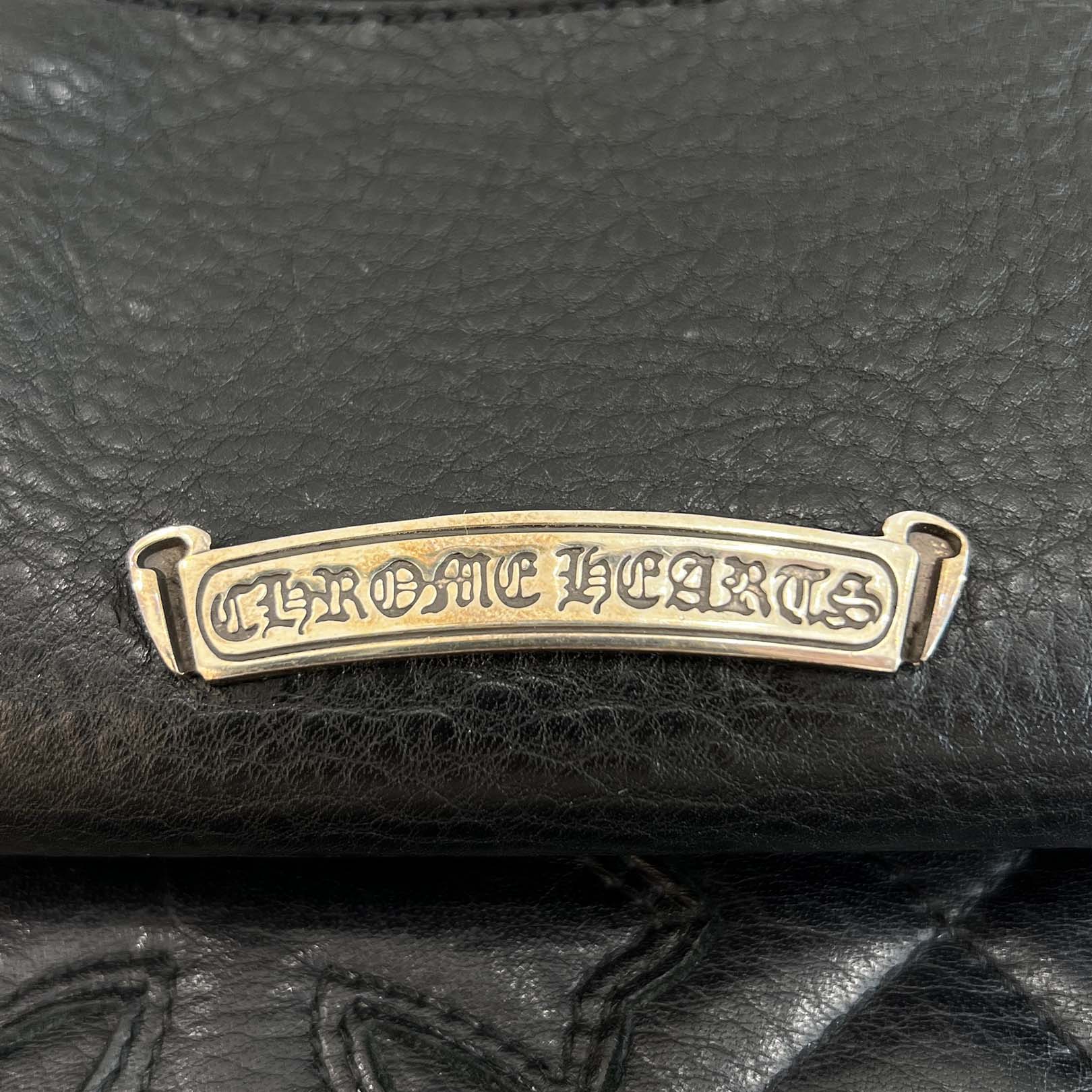 CHROME HEARTS Wave Mini Cross Ball Wallet クロムハーツ ウェーブ ミニ クロスボール ウォレット