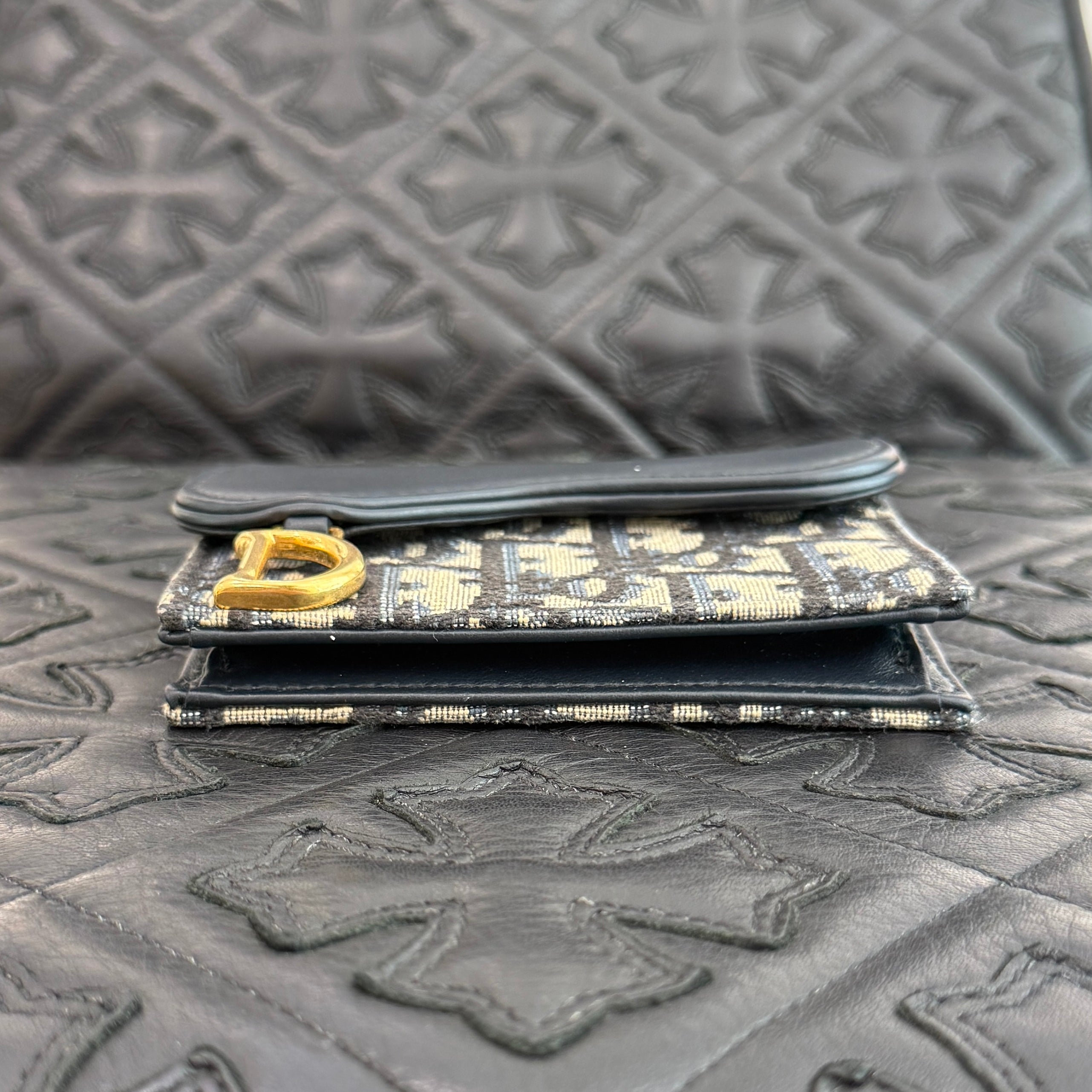 DIOR 2024AW Saddle Bloom Card Holder ディオール サドルブルーム カードホルダー