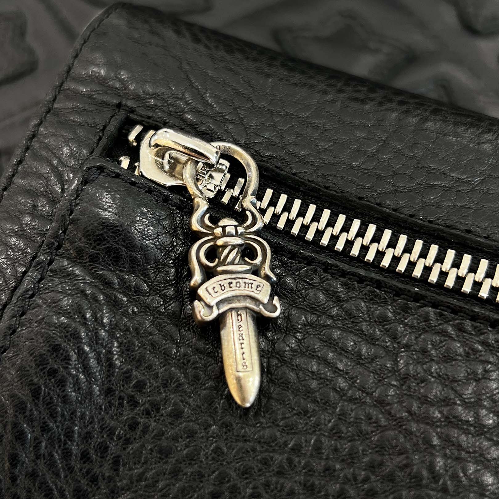 CHROME HEARTS Wave Mini Cross Ball Wallet クロムハーツ ウェーブ ミニ クロスボール ウォレット