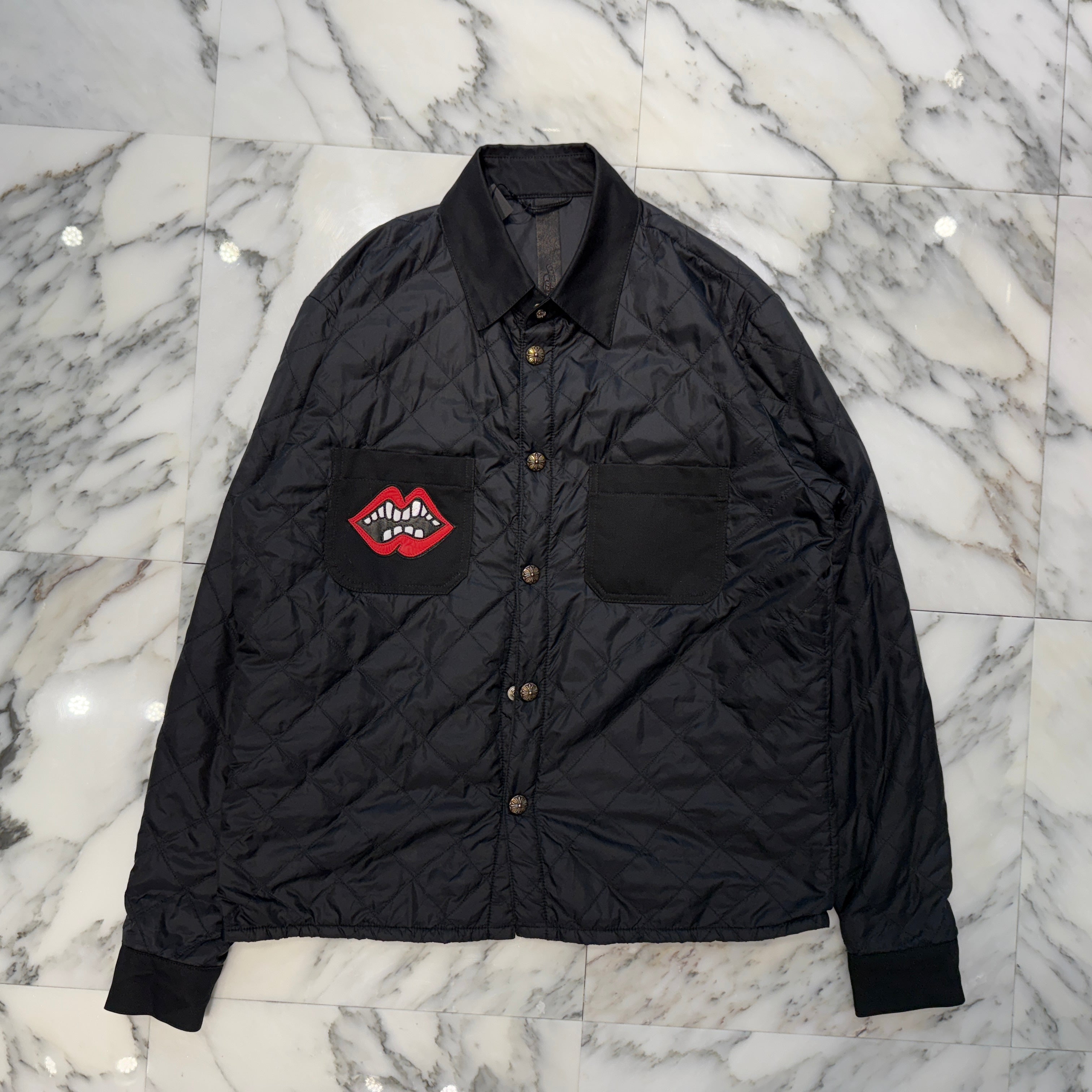 CHROME HEART × MATTY BOY CHOMPER Quilting Nylon Jacket Size M クロムハーツ × マッティボーイ チョンパーキルティングナイロンジャケット サイズM