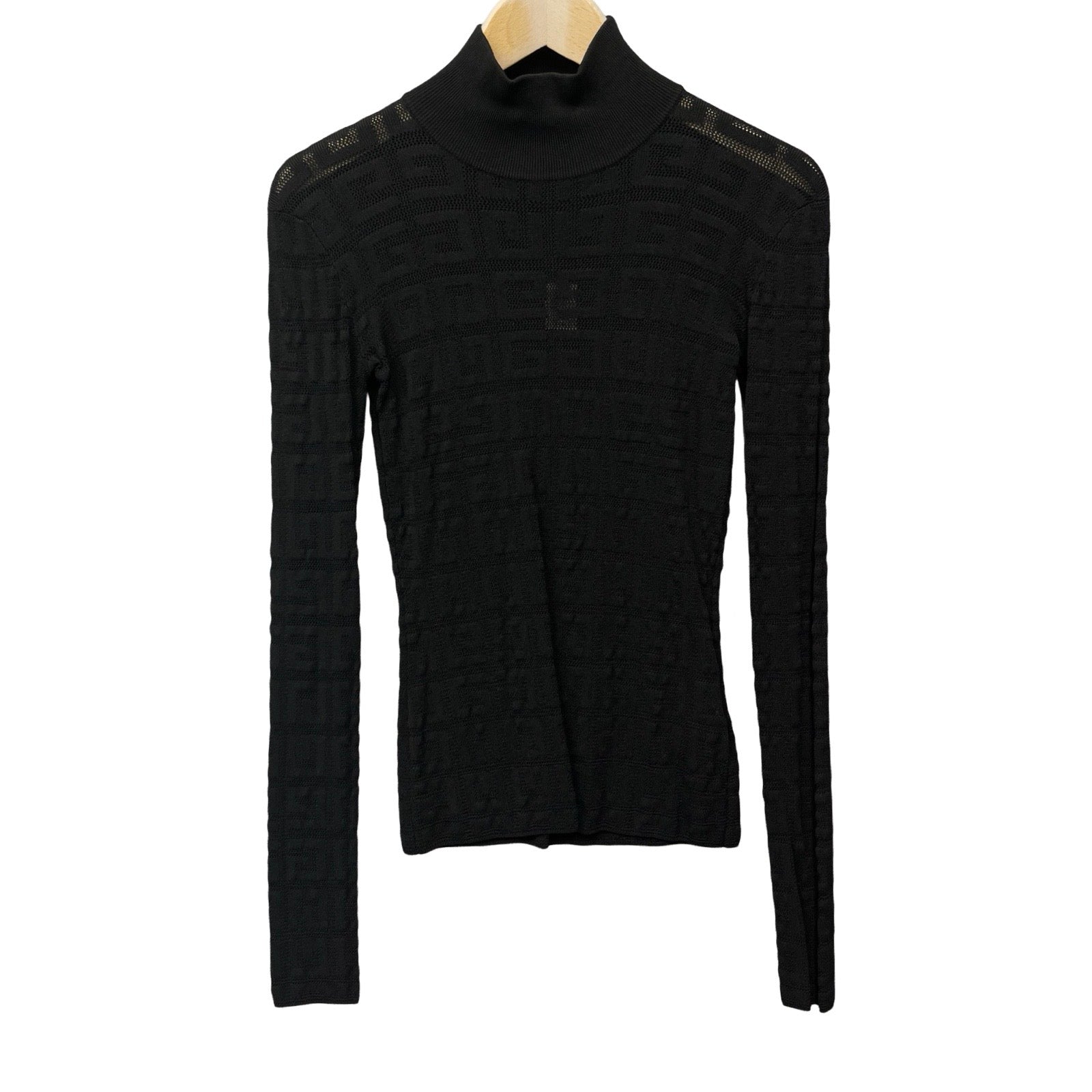 GIVENCHY 2023AW 4G Jacquard Sweater Shirt BW90DK4ZAQ Size S