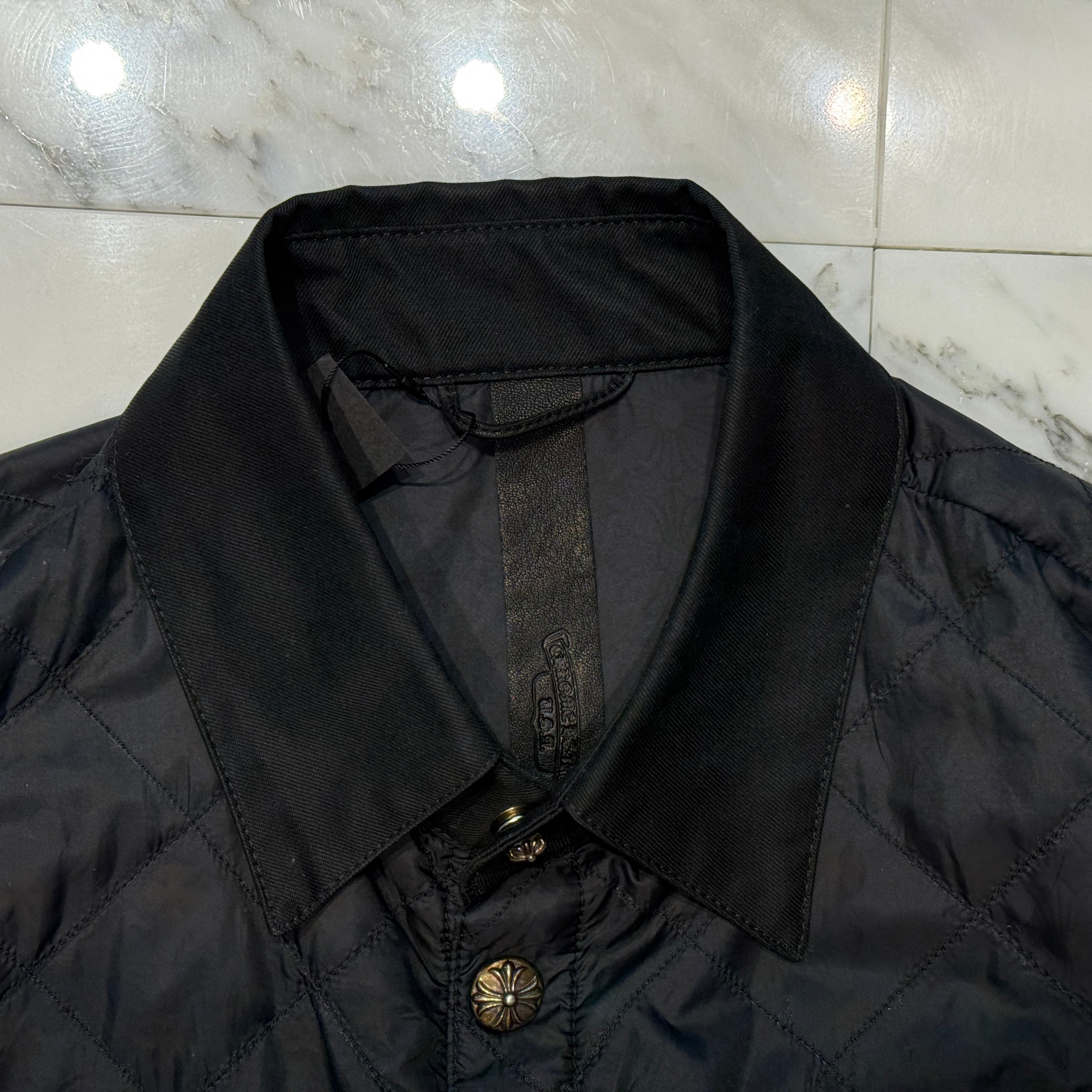 CHROME HEART × MATTY BOY CHOMPER Quilting Nylon Jacket Size M クロムハーツ × マッティボーイ チョンパーキルティングナイロンジャケット サイズM