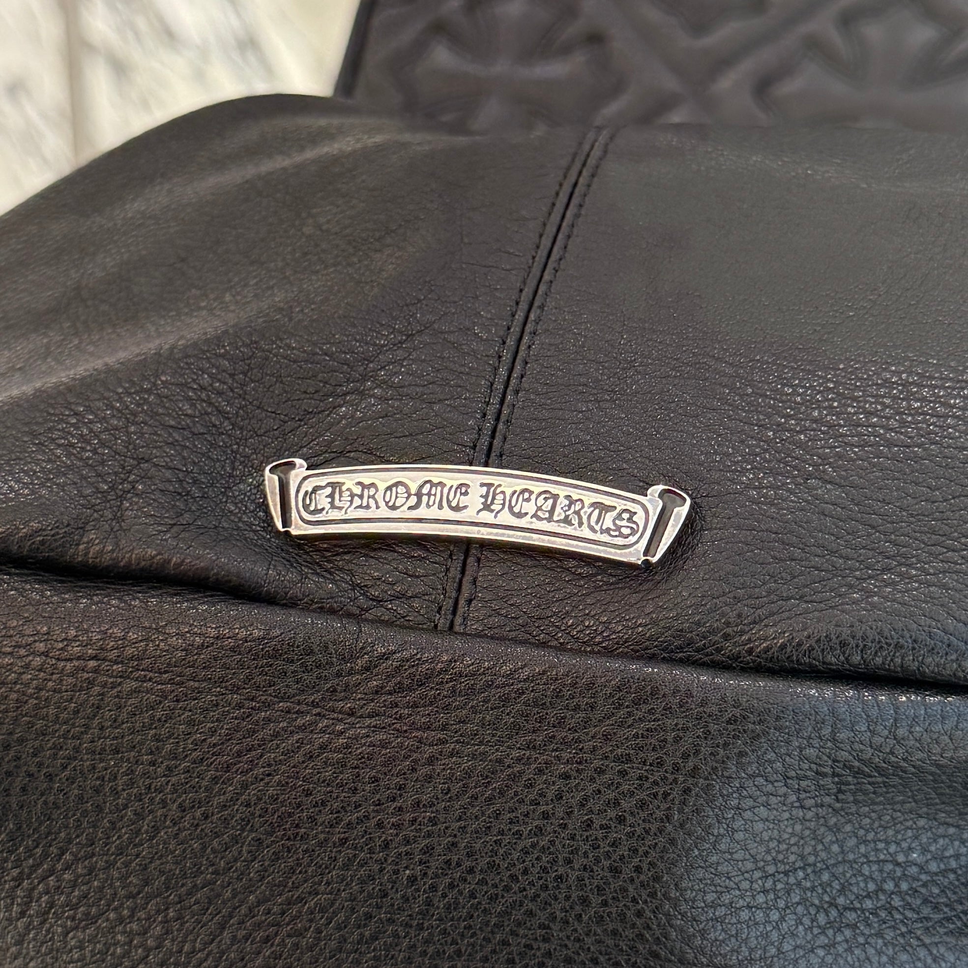 CHROME HEARTS 1 SNAT PACK MEDIUM LEATHER WAIST BAG Size XL クロムハーツ 1スナットパック ミディアムレザー ウェストバッグ サイズXL