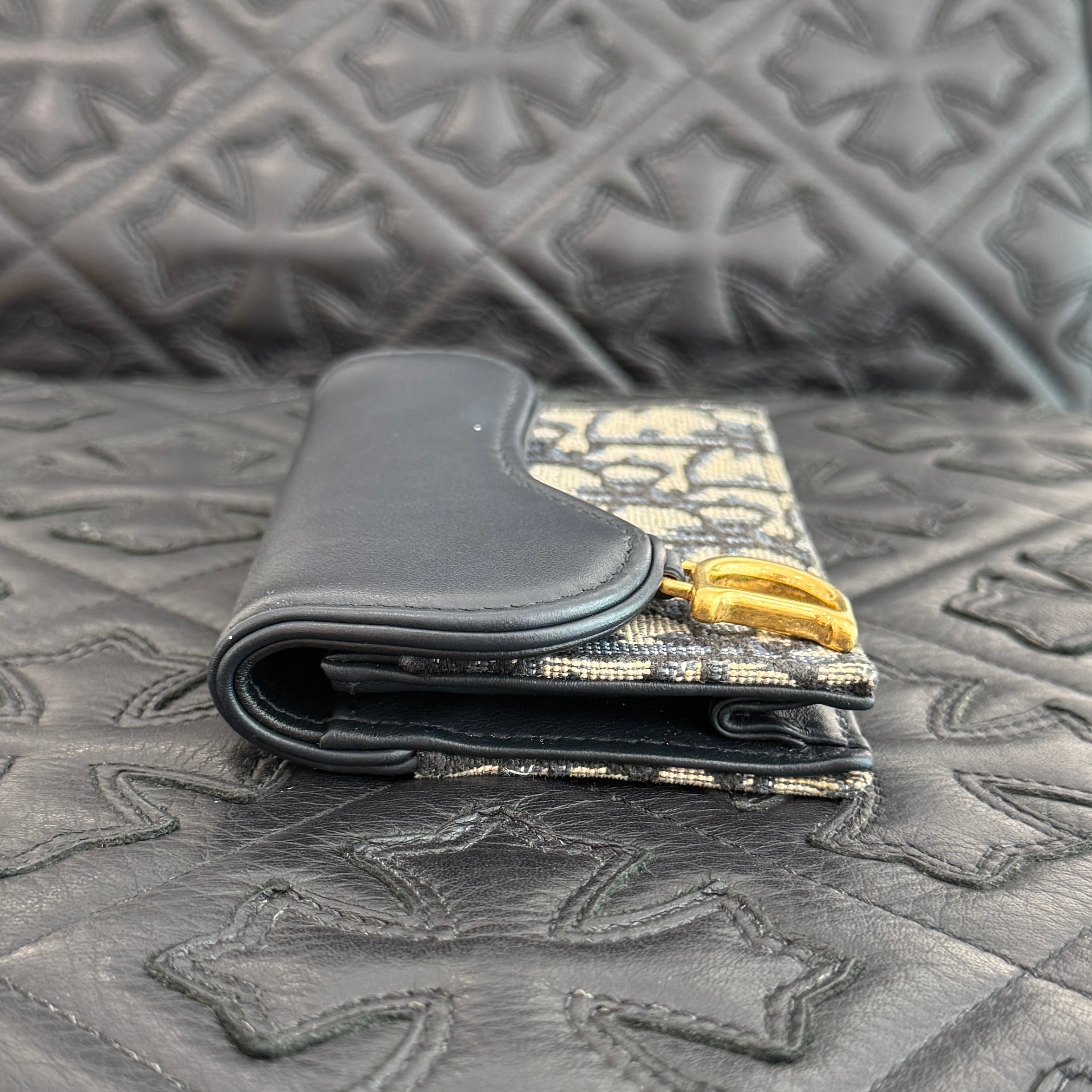 DIOR 2024AW Saddle Bloom Card Holder ディオール サドルブルーム カードホルダー