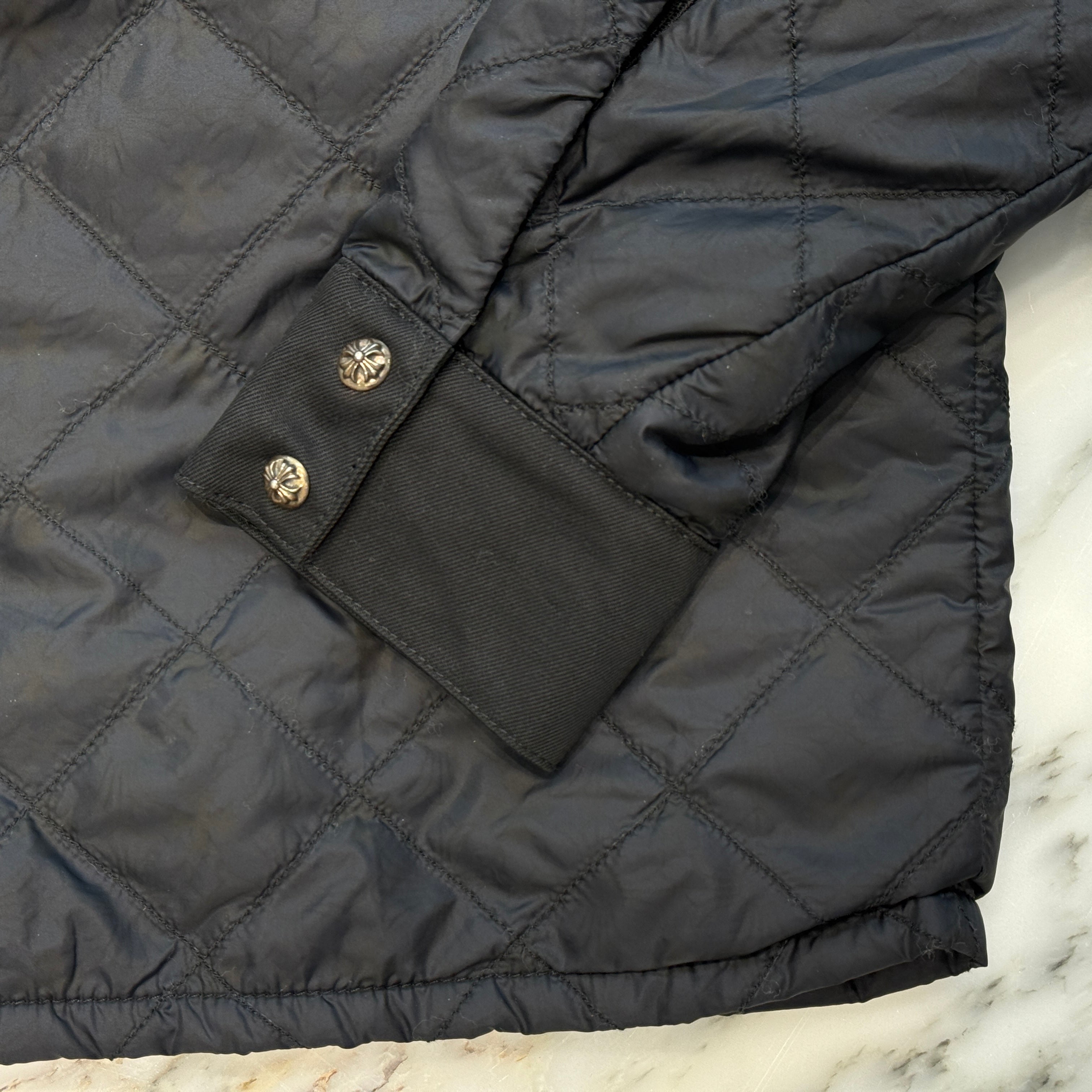 CHROME HEART × MATTY BOY CHOMPER Quilting Nylon Jacket Size M クロムハーツ × マッティボーイ チョンパーキルティングナイロンジャケット サイズM