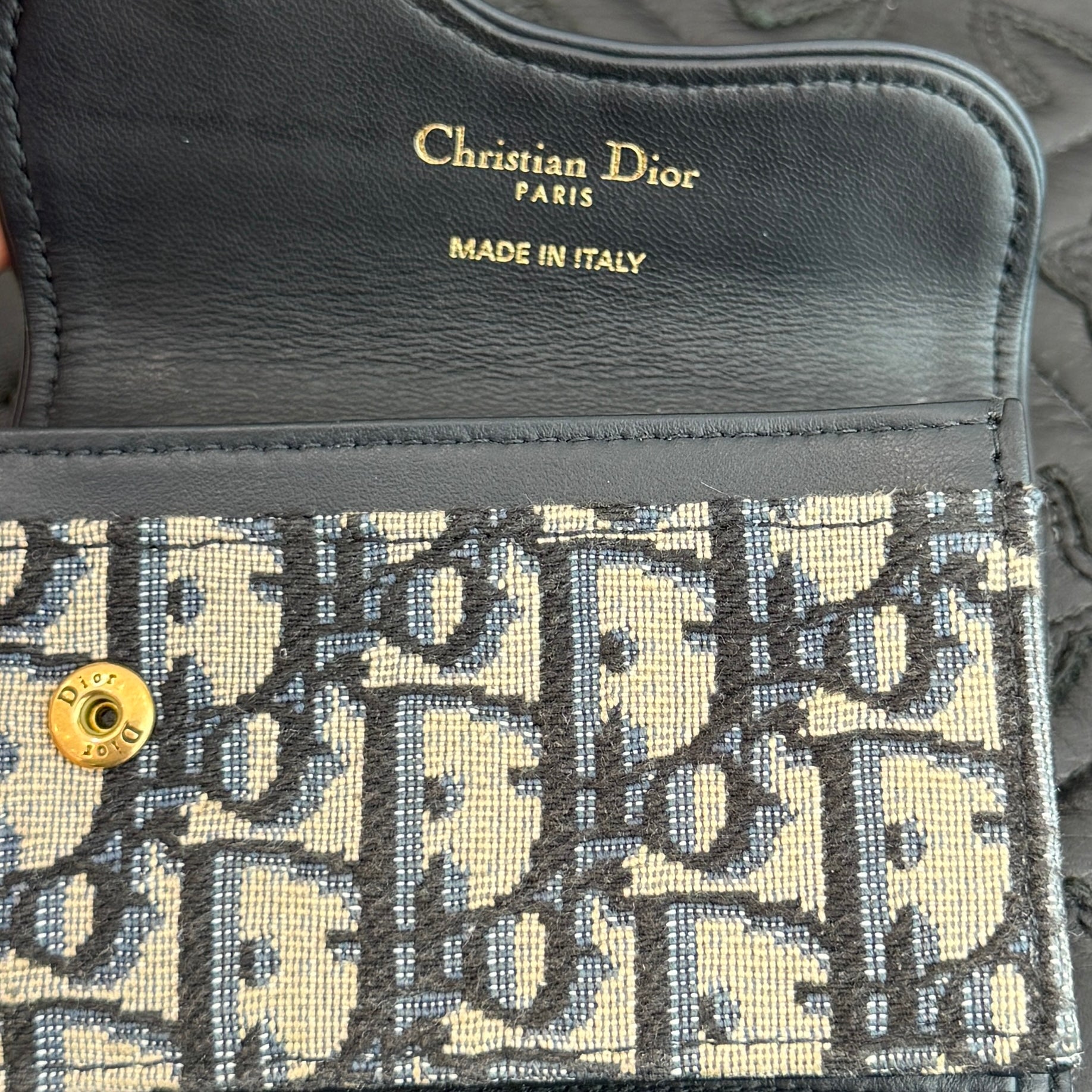 DIOR 2024AW Saddle Bloom Card Holder ディオール サドルブルーム カードホルダー