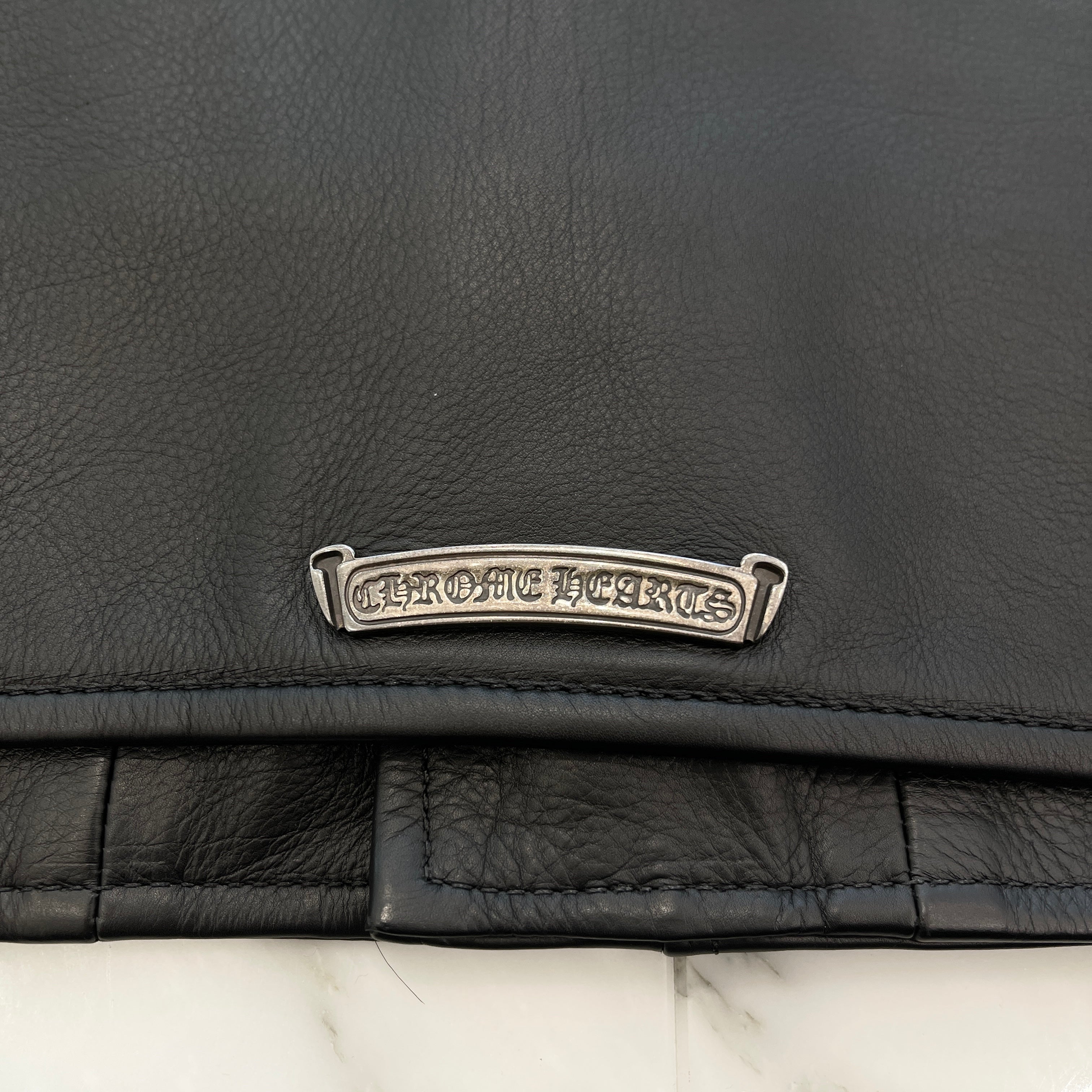 CHROME HEARTS Motoski Gunslinger Leather Rider's Jacket Size S クロムハーツ モトスキー ガンスリンガー レザー ライダース ジャケット サイズS