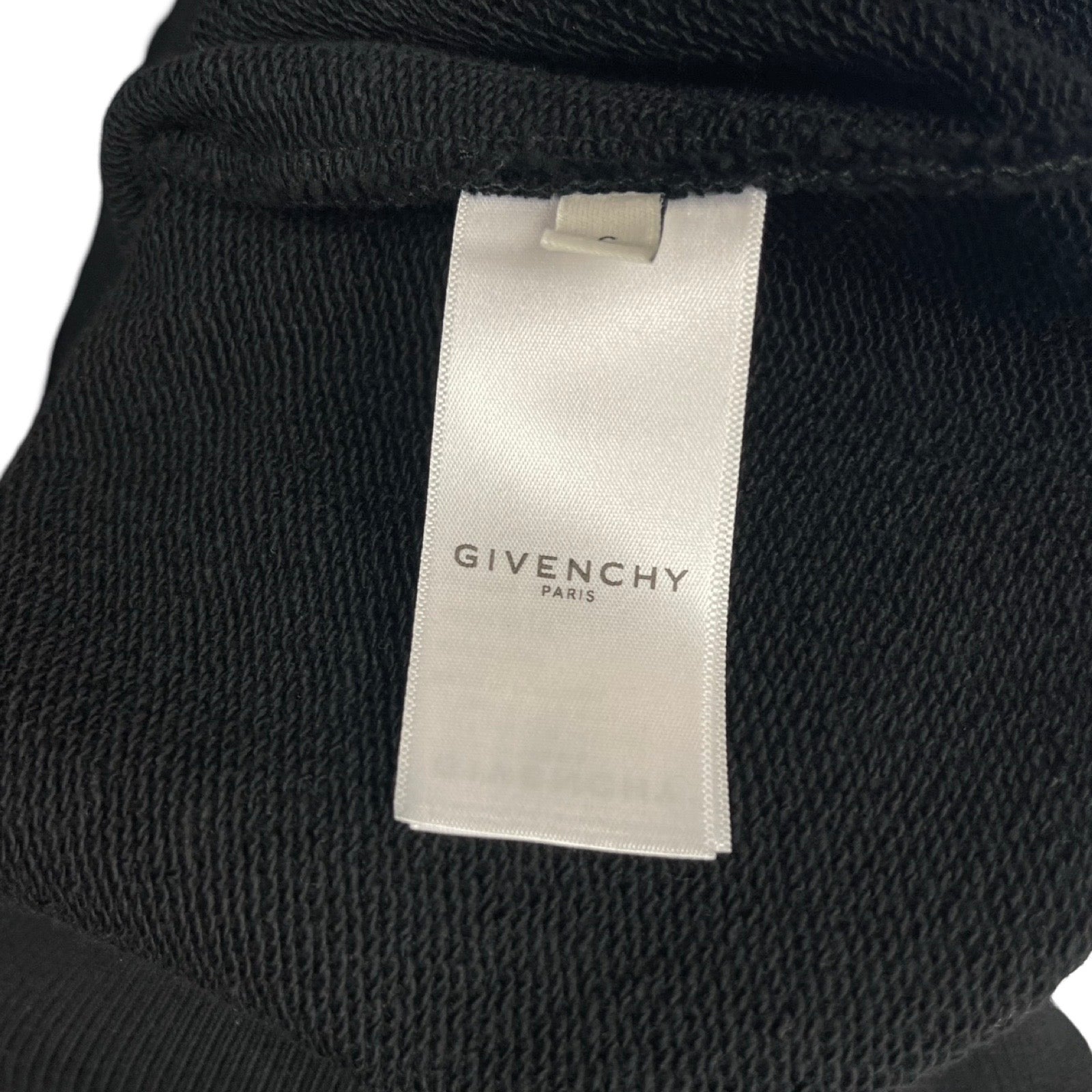 GIVENCHY 2021AW Beaded Logo Embroidery Pullover Hoodie BMJ09Z30AF Size S